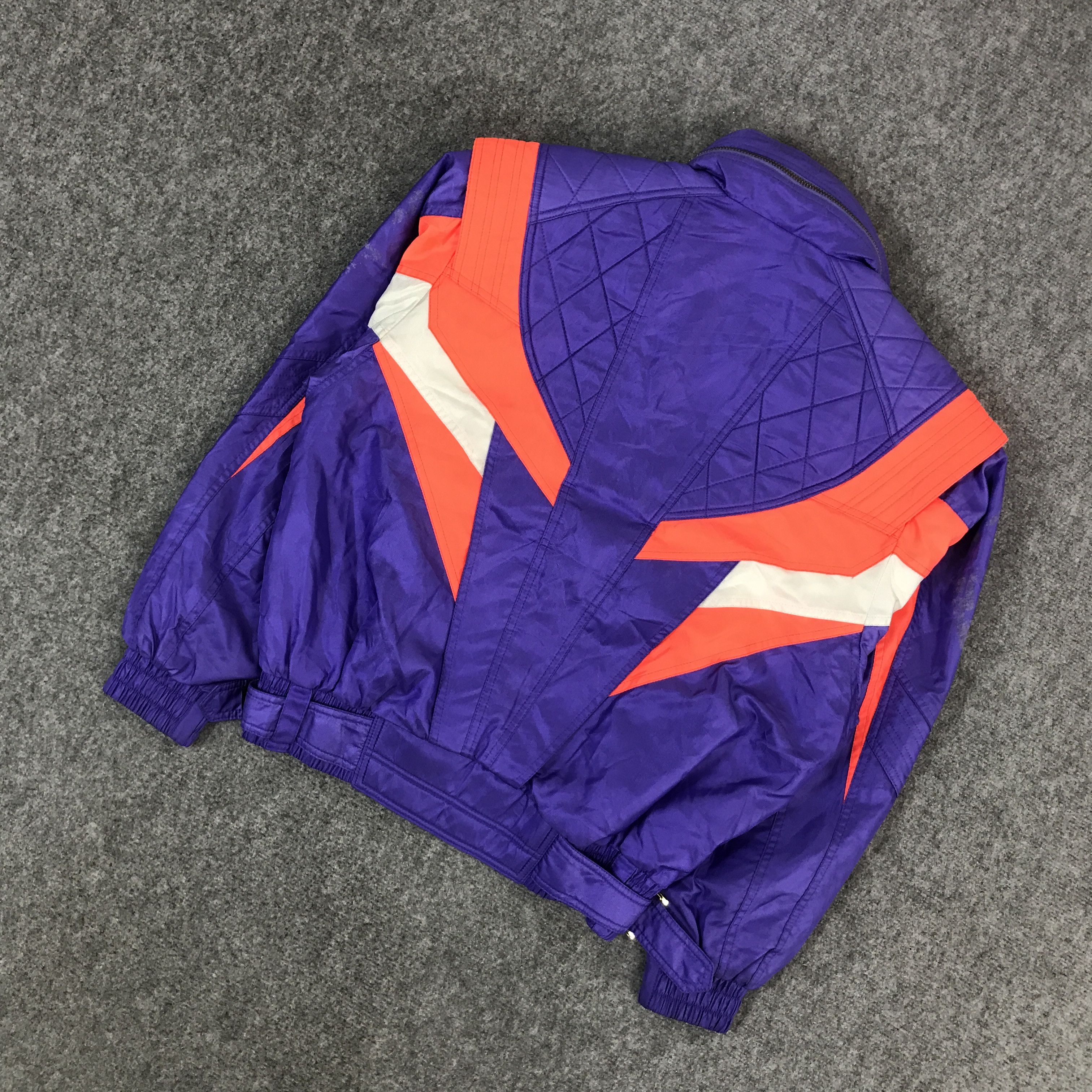 Asics × Japanese Brand × Sports Specialties VINTAGE ASICS SKI RACING MULTICOLOU JACKET Size US L / EU 52-54 / 3 - 6 Thumbnail