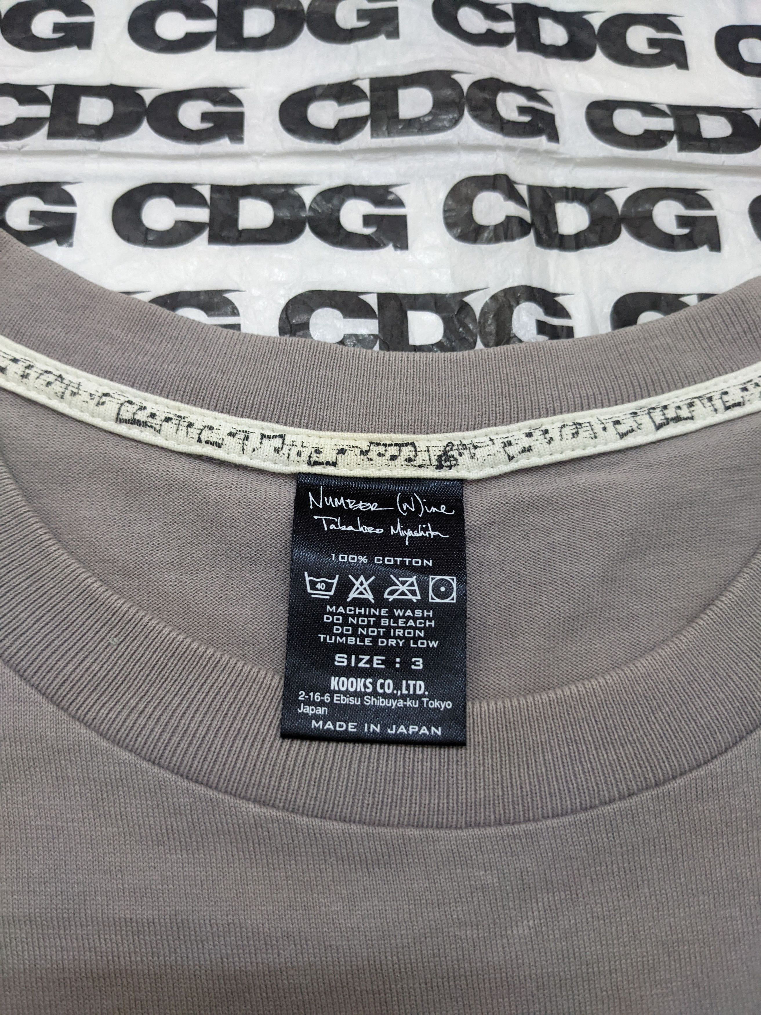 Japanese Brand × Number (N)ine × Takahiromiyashita The Soloist. NUMBER (N)INE Takahiro Miyashita AW08 QUADROPHENIA Pocket T Size US M / EU 48-50 / 2 - 7 Thumbnail