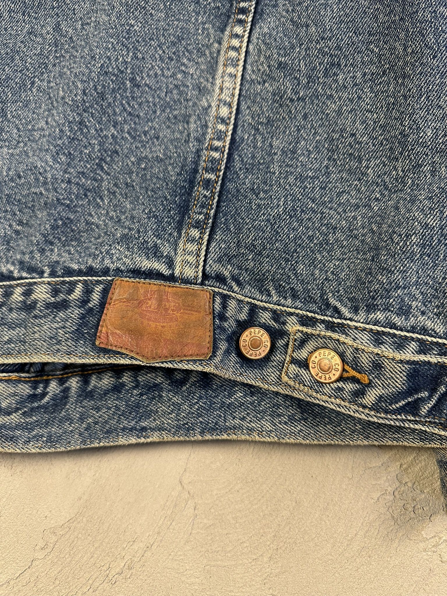 Vintage 90s Vintage Workwear Denim Trucker Jacket Size US M / EU 48-50 / 2 - 14 Thumbnail