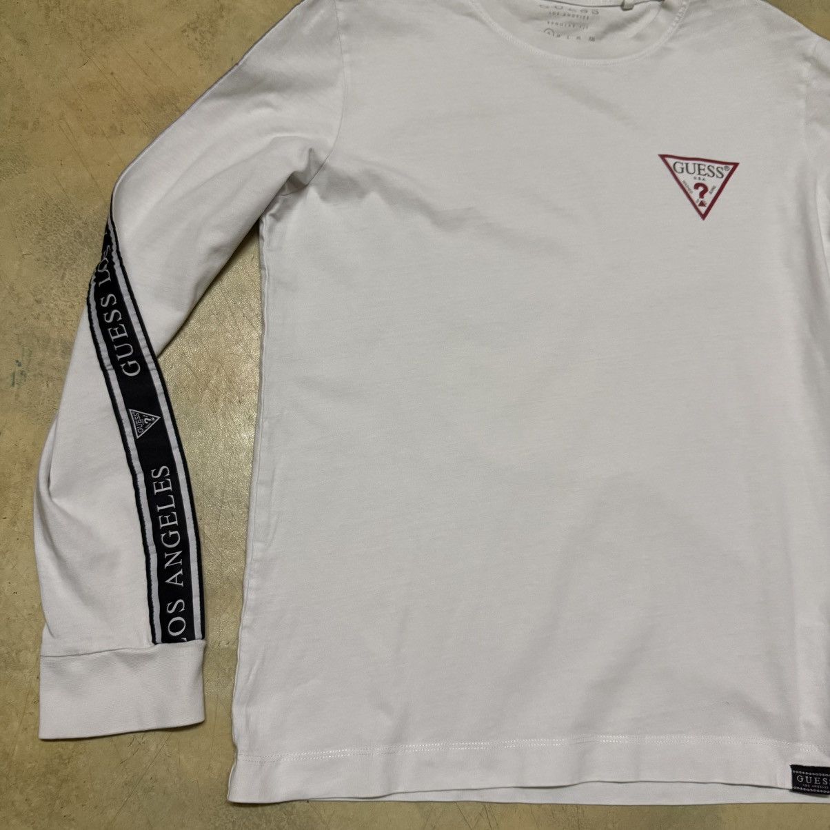 Guess Guess Site Tape Logo Long Sleeves T Shirt Size US S / EU 44-46 / 1 - 4 Thumbnail