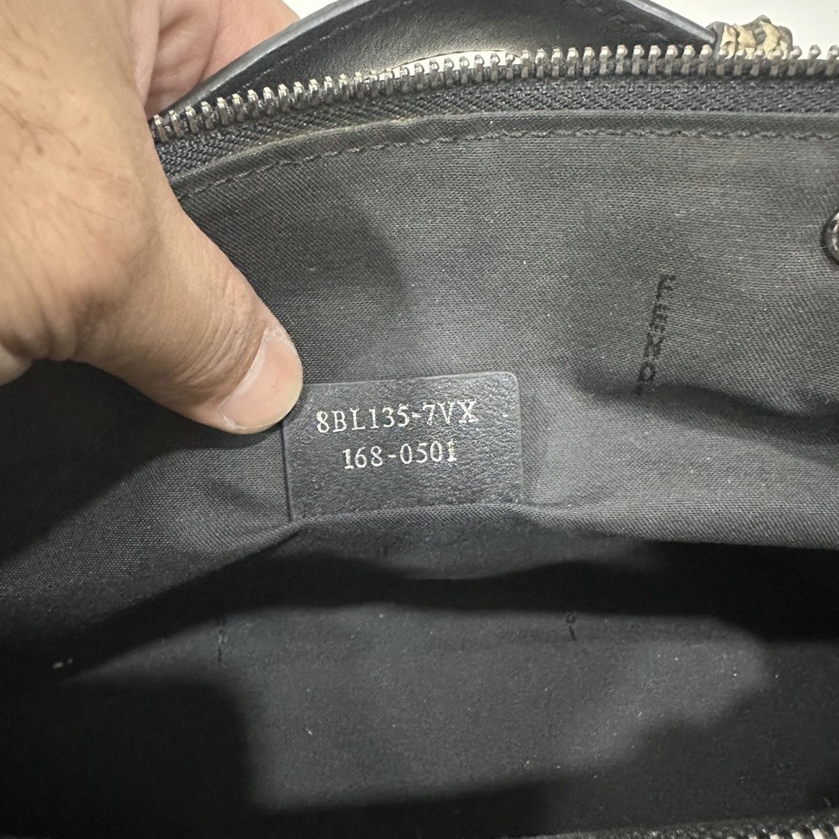 Fendi FENDI ROMA BLACK LEATHER AND PHYTON SMALL BY THE WAY SATCHEL Size ONE SIZE - 18 Thumbnail