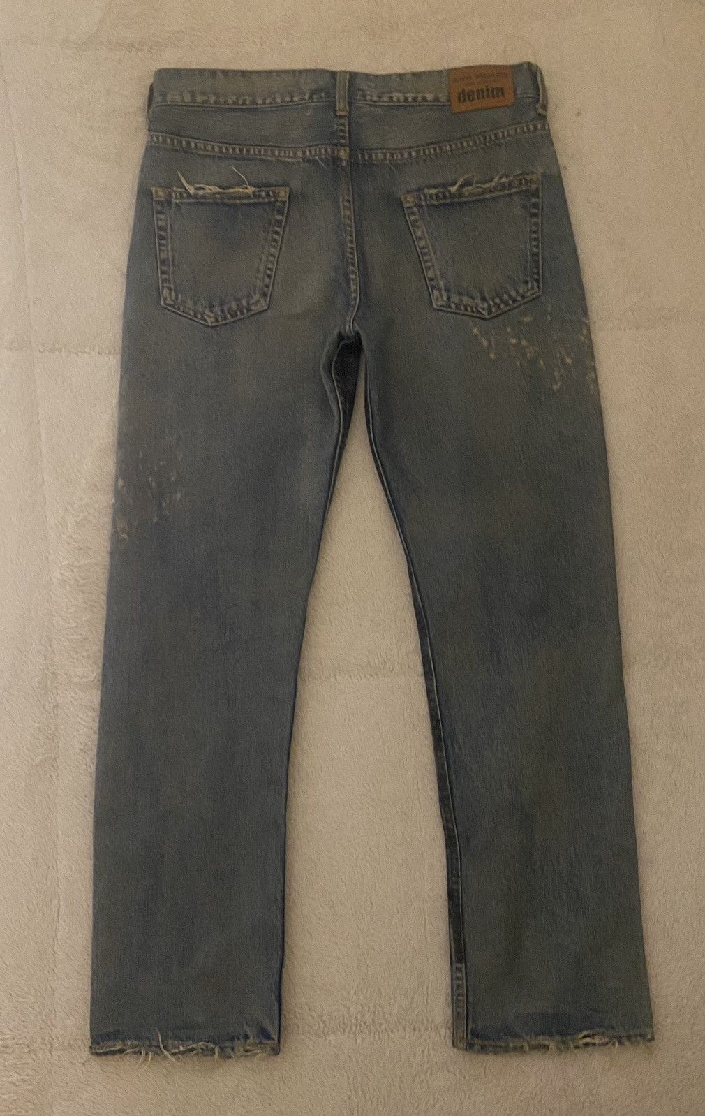 Comme des Garcons × Junya Watanabe Junya Watanabe CDG 2005 Floral Crash Jeans Size US 32 / EU 48 - 2 Thumbnail
