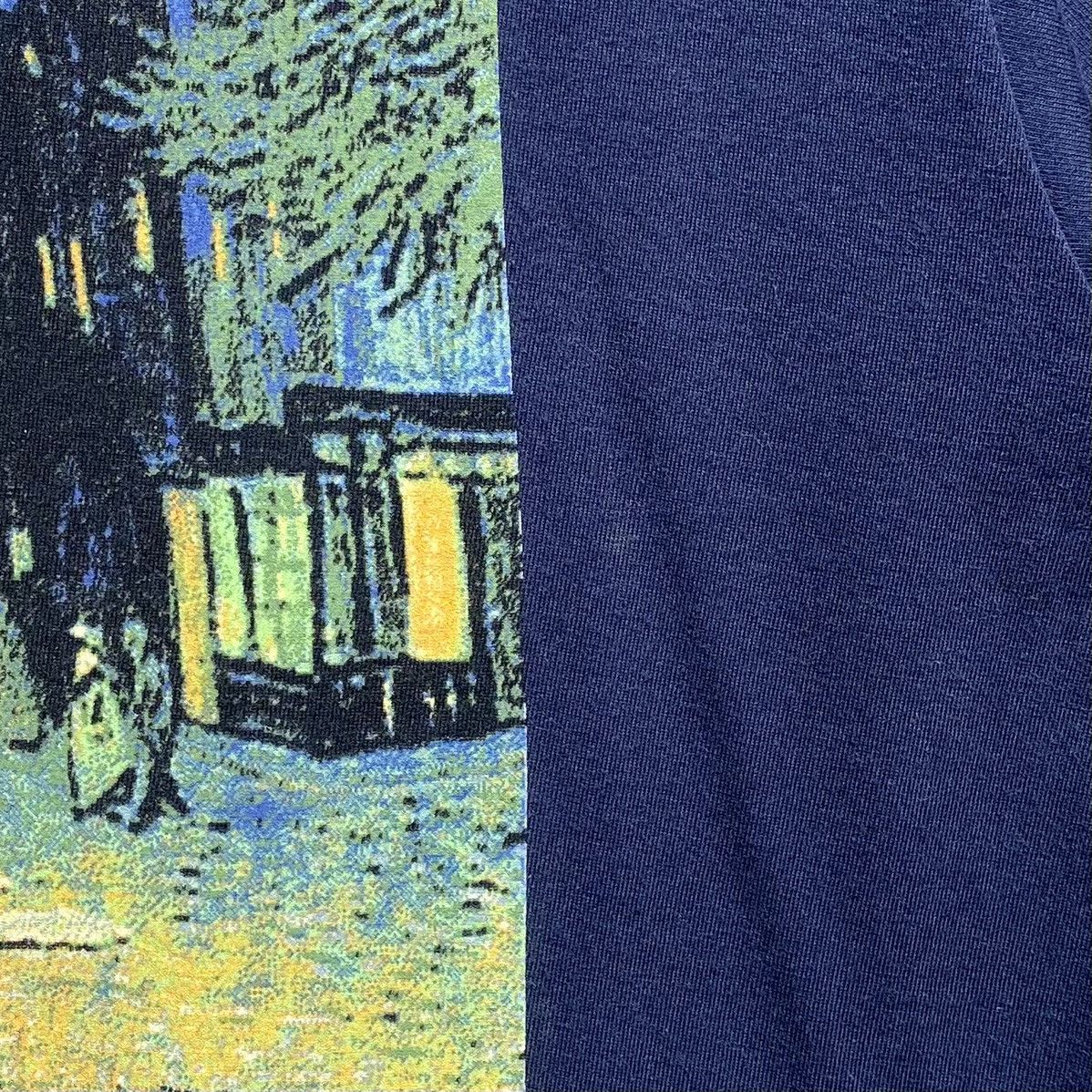 Vintage Vintage Vincent Van Gogh's Café Terrace at Night Art Shirt Size US XS / EU 42 / 0 - 7 Thumbnail