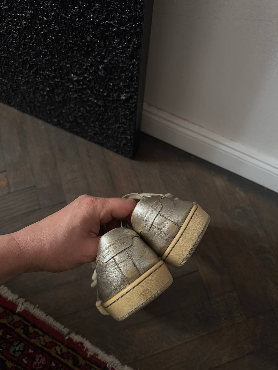 Hedi Slimane × Saint Laurent Paris SLP SL/11 Velcro Archive Hedi Slimane Archive rare LGB Size US 8 / EU 41 - 12 Thumbnail