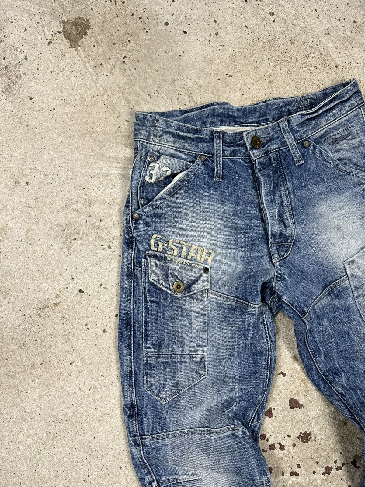 G-Star × Japanese Brand × Vintage Vintage Y2K G Star Raw 3301 Embroidery Denim Pants Jeans Size US 28 / EU 44 - 8 Thumbnail