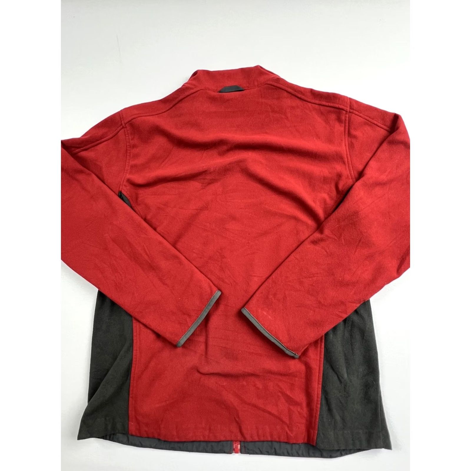 The North Face The North Face Jacket Mens L Red Fleece Full Zip Outdoor Hiking Casual Size US L / EU 52-54 / 3 - 2 Thumbnail