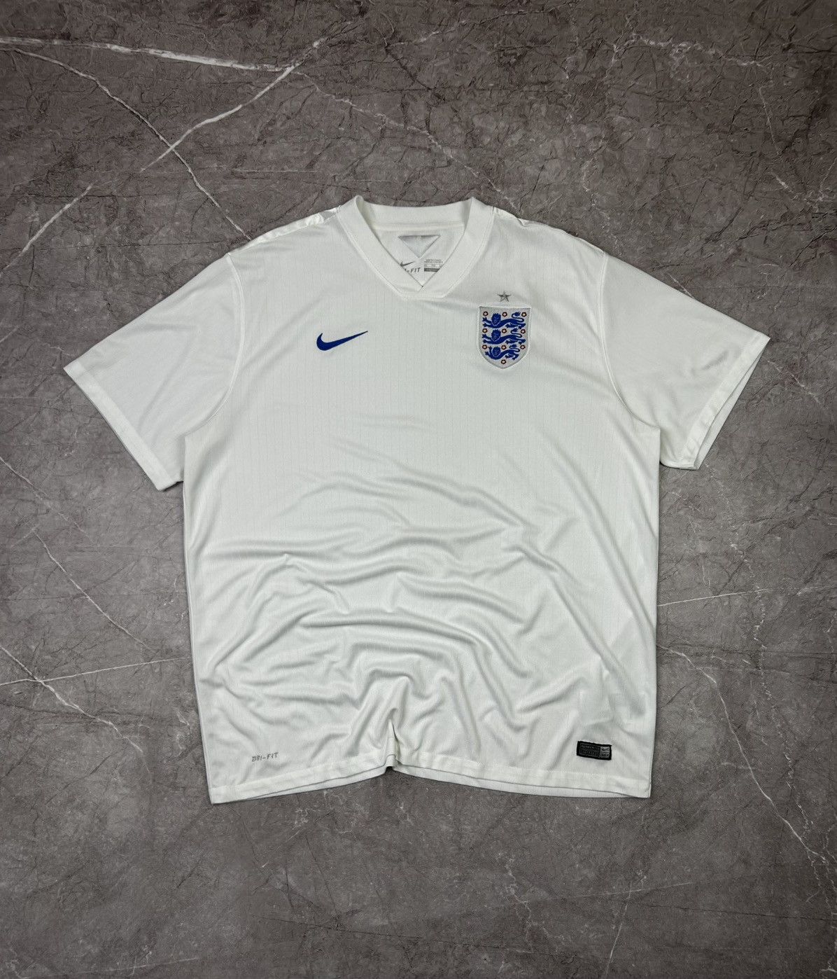 Nike × Vintage Nike England Soccer Jersey 2014 XXL Streetwear BlockCore Size US XXL / EU 58 / 5 - 2 Thumbnail