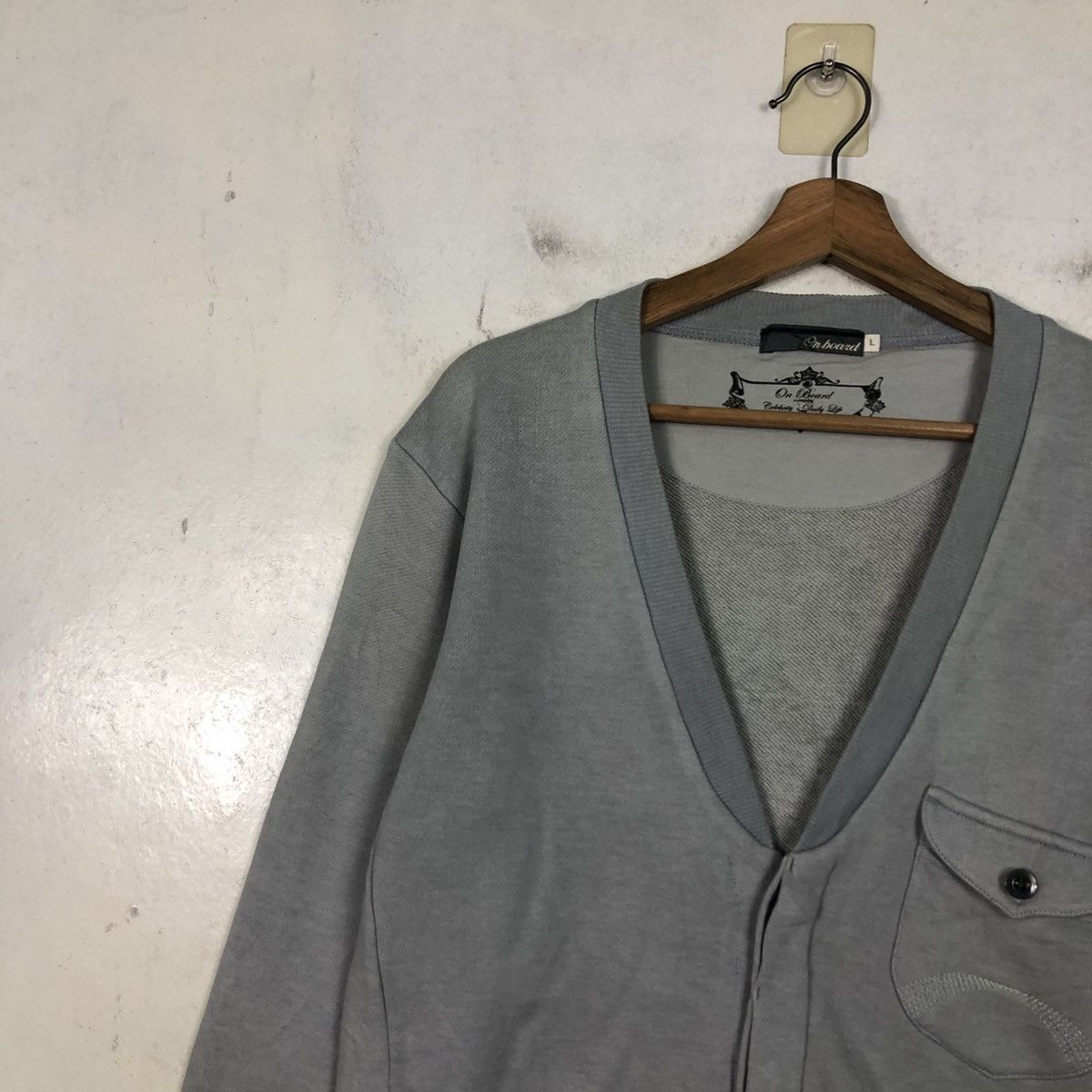 Hysteric Glamour 📌Vintage Bomber Cardigan Jacket Punk Design On Board Japan Size US L / EU 52-54 / 3 - 9 Thumbnail