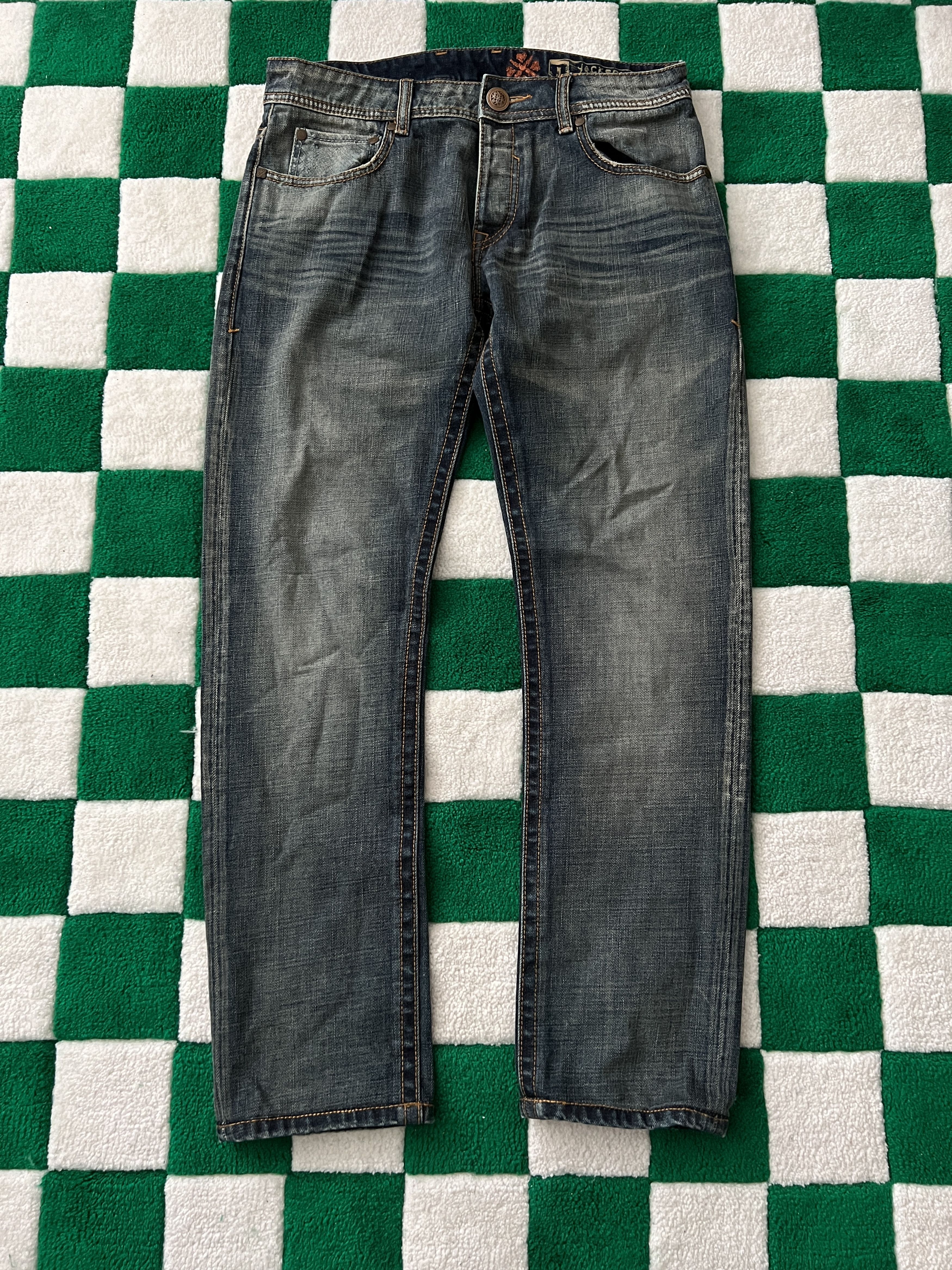 Japanese Brand Vintage Y2K Tribeca New York Japanese Denim Jeans Size US 30 / EU 46 - 2 Thumbnail
