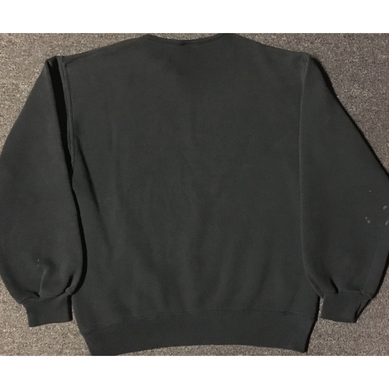 Russell Athletic VINTAGE Russell Athletic Sweatshirt S Black 90s Distressed Faded Pullover Men USA 80s Grunge Punk Biker Surf Skate Rock Retro Basic Rush Size US S / EU 44-46 / 1 - 2 Thumbnail