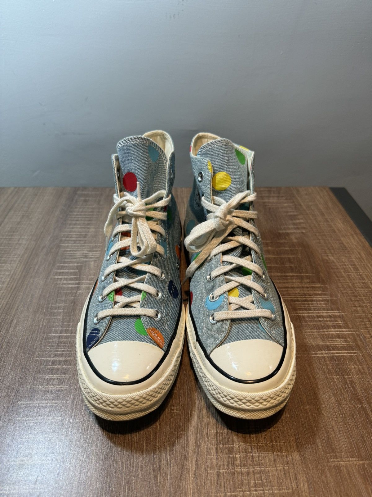 Converse Converse Chuck 70 Golf Wang Denim Polka Dot Men Size 10 Size US 10 / EU 43 - 3 Thumbnail