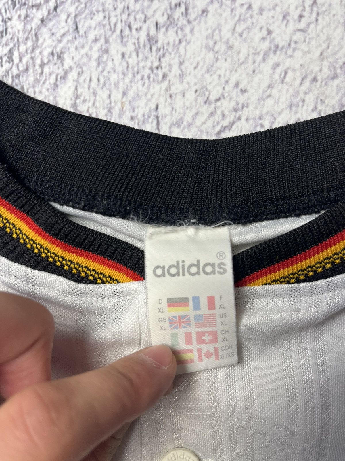 Adidas × Vintage VINTAGE GERMANY 2006 ADIDAS HOME FOOTBALL SHIRT Size US XL / EU 56 / 4 - 14 Thumbnail