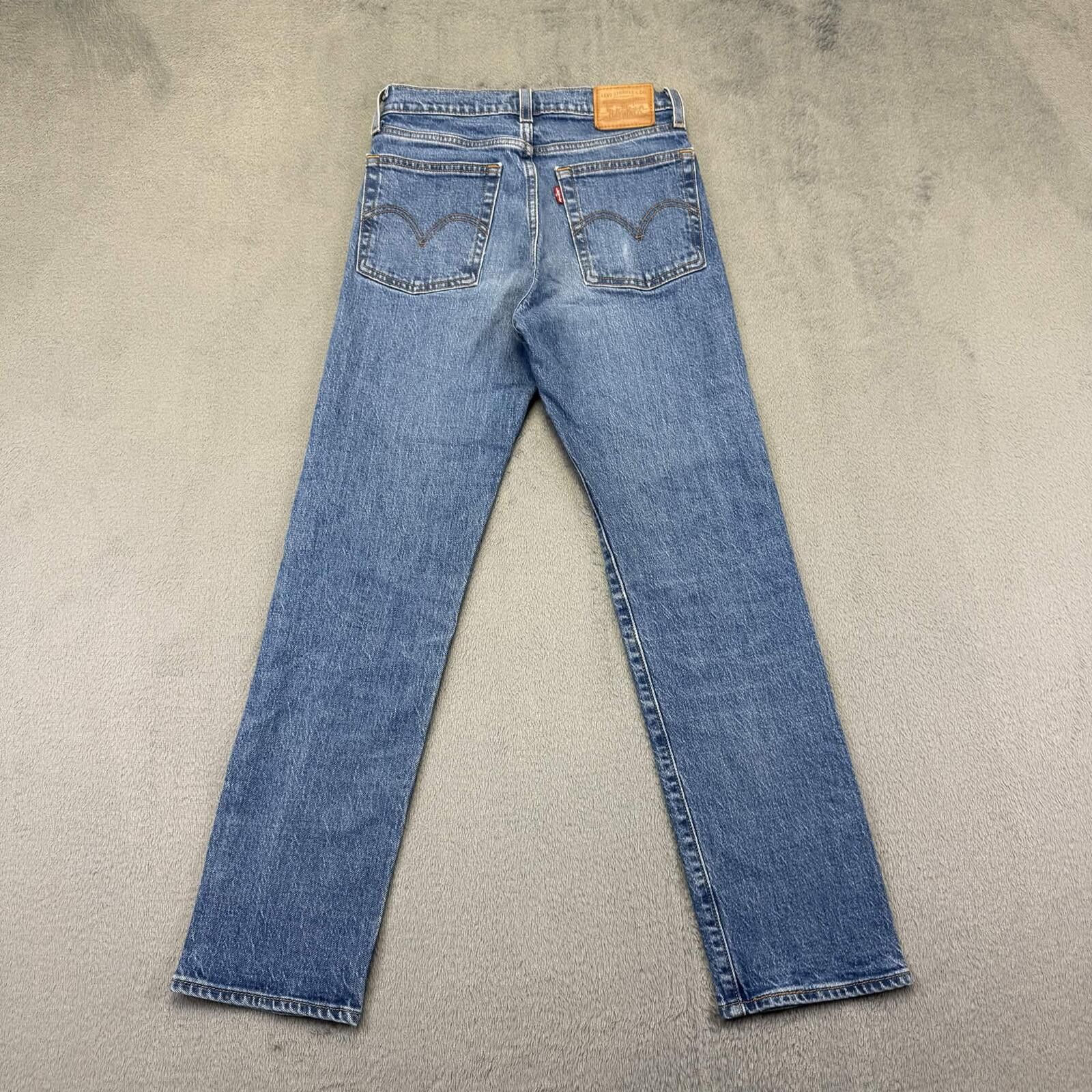 Levi's Levi's Oridinal Straight Leg Blue Denim Jeans Size US 26 / EU 42 - 2 Thumbnail