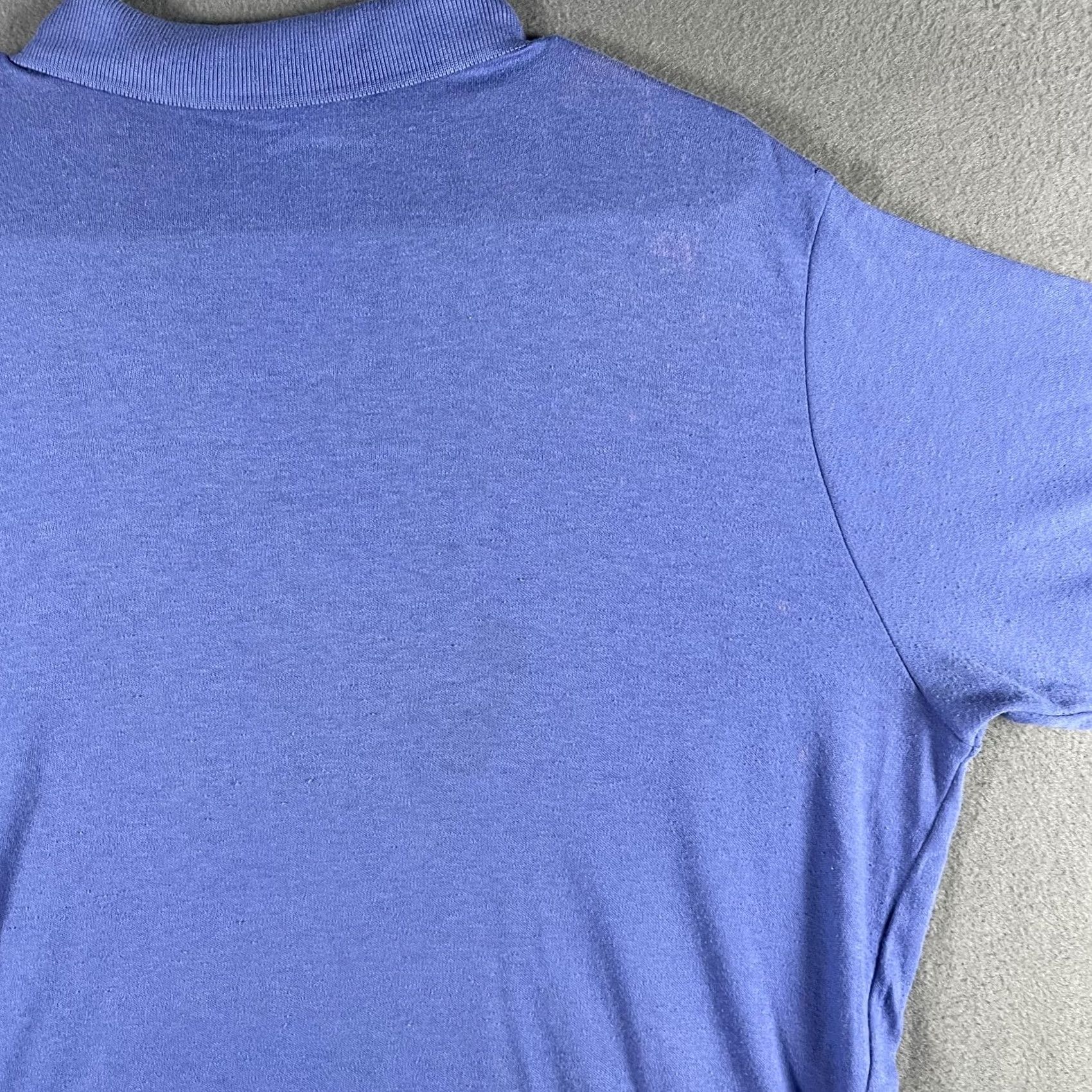 Vintage LL Bean Polo Shirt Mens XLT Blue Classic Fit Golf Casual Short Sleeve Size US XL / EU 56 / 4 - 4 Thumbnail