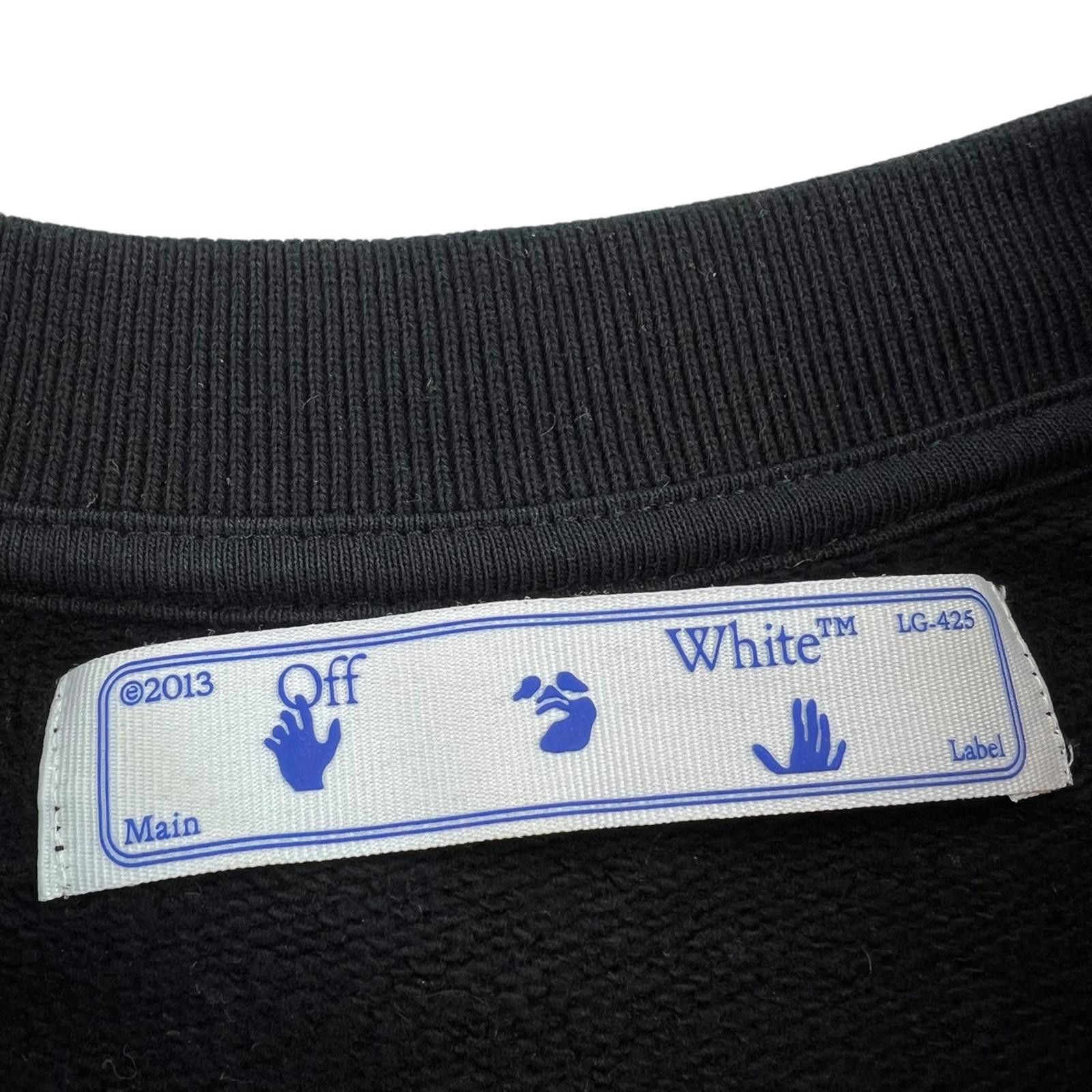Off-White Off-White Caravaggio Painting Sweatshirt Black Size US S / EU 44-46 / 1 - 4 Thumbnail