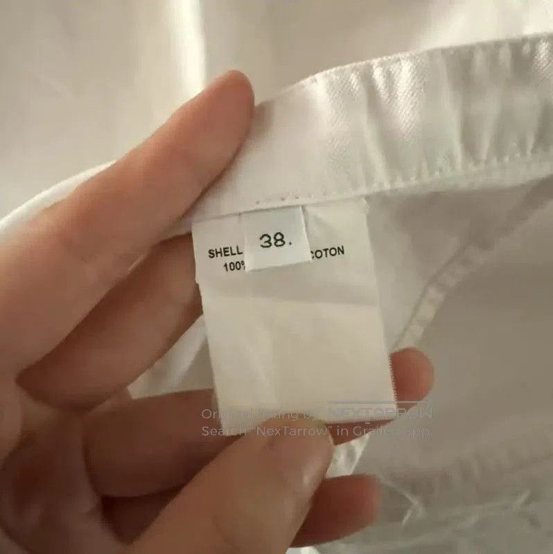 Thom Browne Thom Browne White Women's Button-Up Shirt . Size S / US 4 / IT 40 - 5 Thumbnail
