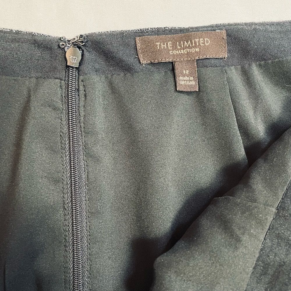 Other The Limited Grey Tweed Pencil Skirt Size 12 Size 34" / US 12 / IT 48 - 7 Thumbnail