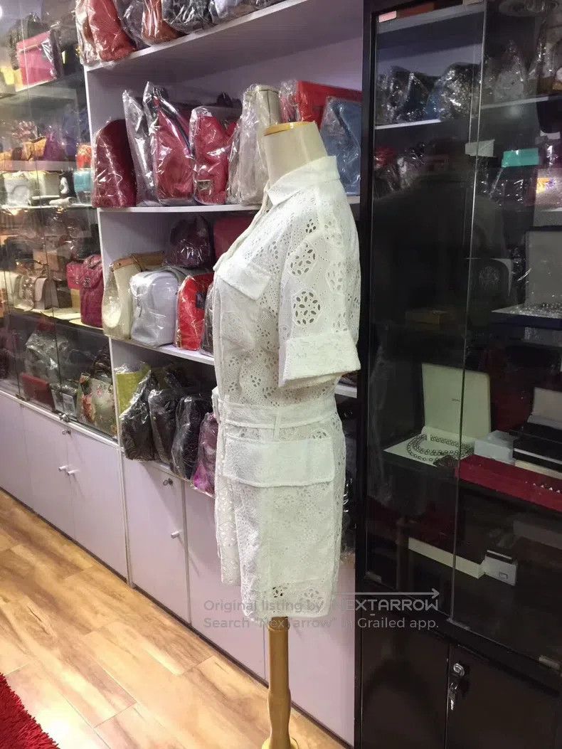 Valentino Valentino White lace jumpsuit Size M / US 6-8 / IT 42-44 - 5 Thumbnail