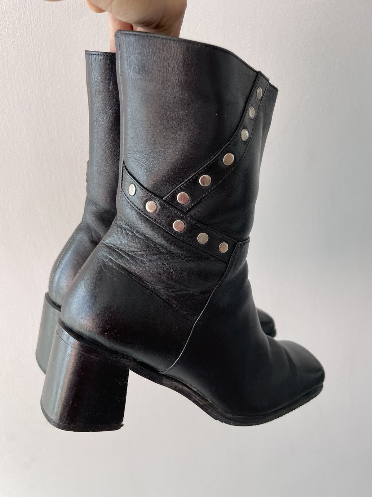 Vintage Vintage leather boots Size US 7.5 / IT 37.5 - 7 Thumbnail