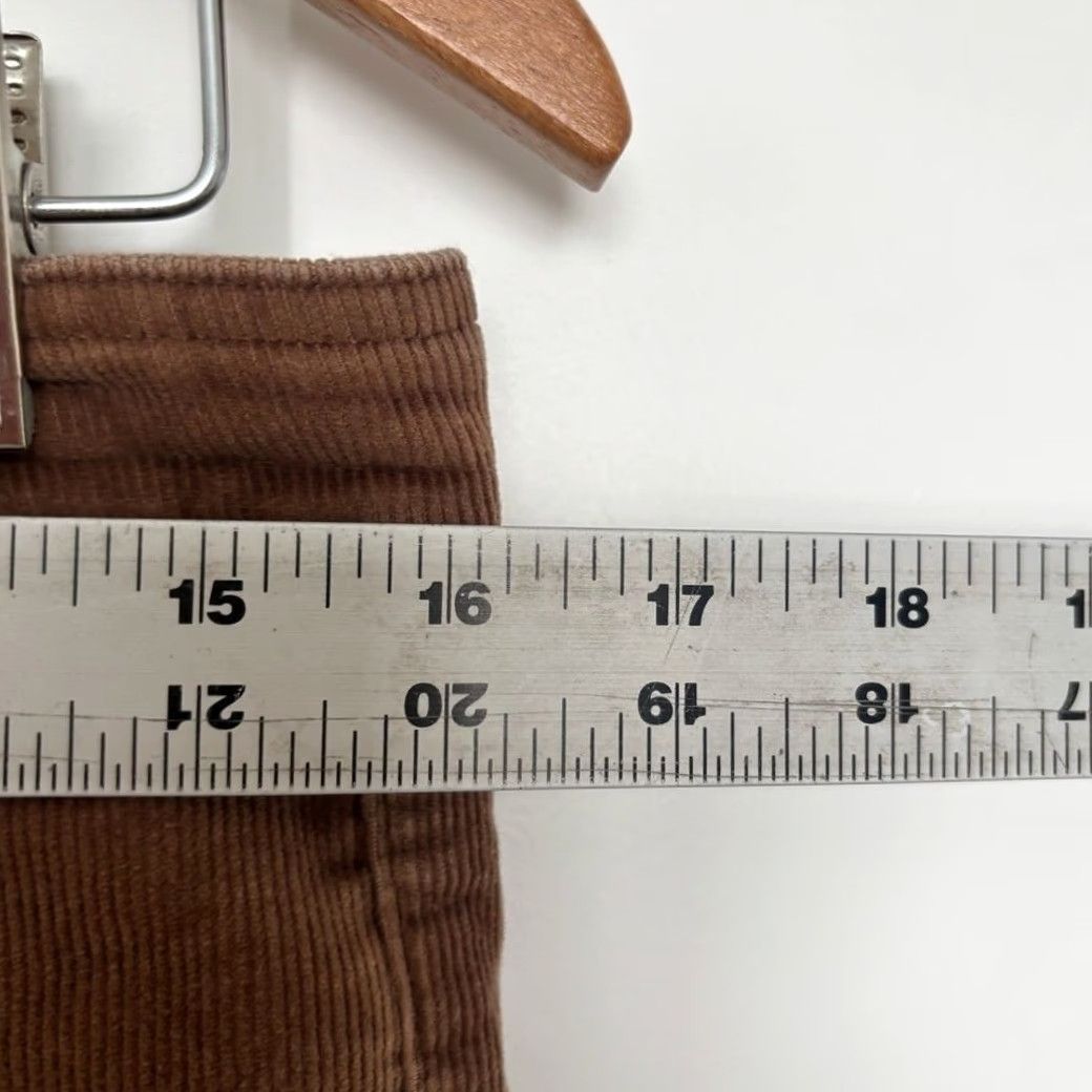 Everlane EVERLANE The Way High Drape Pant Corduroy Tan Brown Wide Leg Women's Size 12 Size 34" / US 12 / IT 48 - 5 Thumbnail
