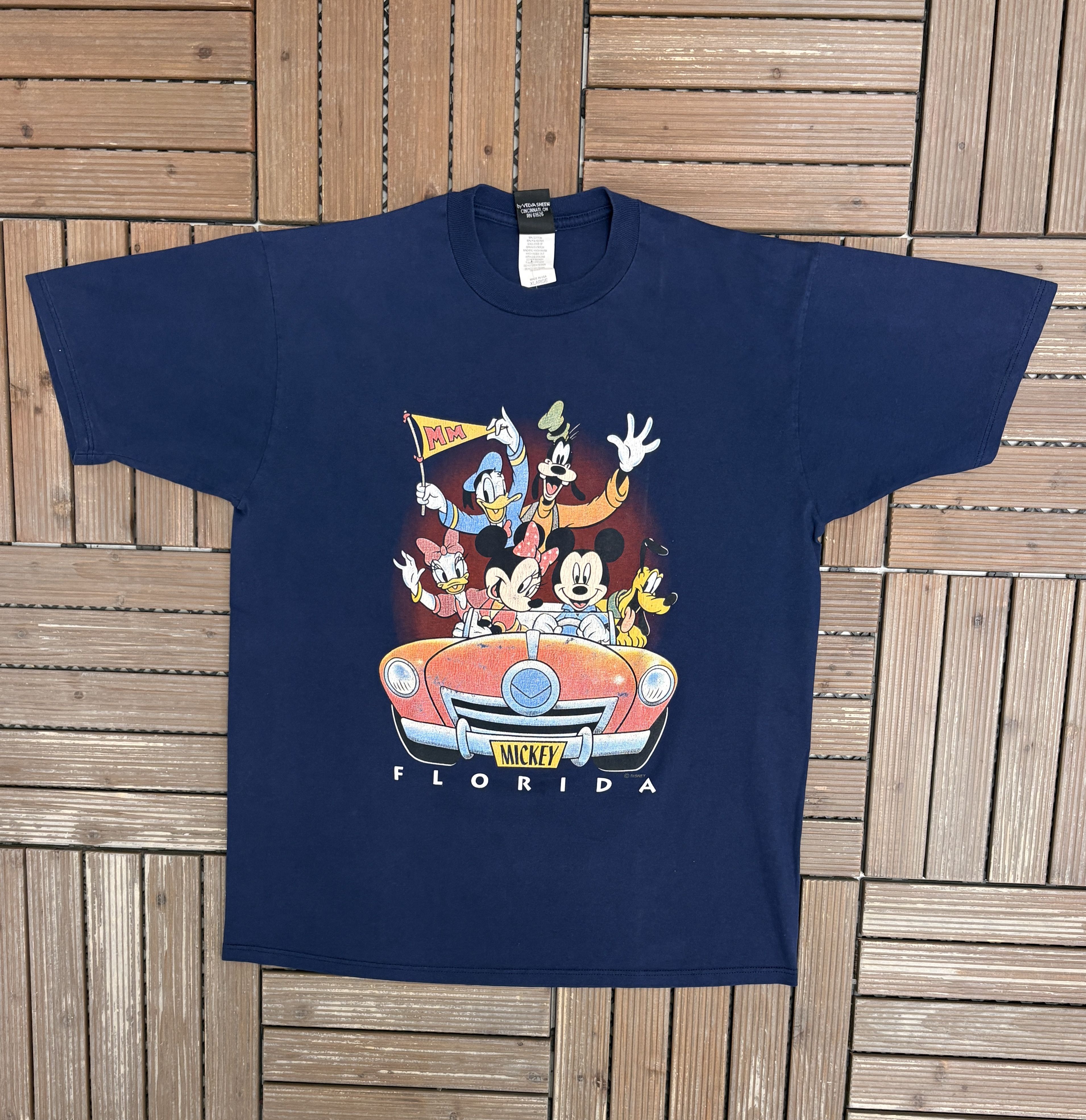 Vintage Mickey Mouse & More Vintage Blue T-Shirt Tee Size US XL / EU 56 / 4 - 1 Thumbnail