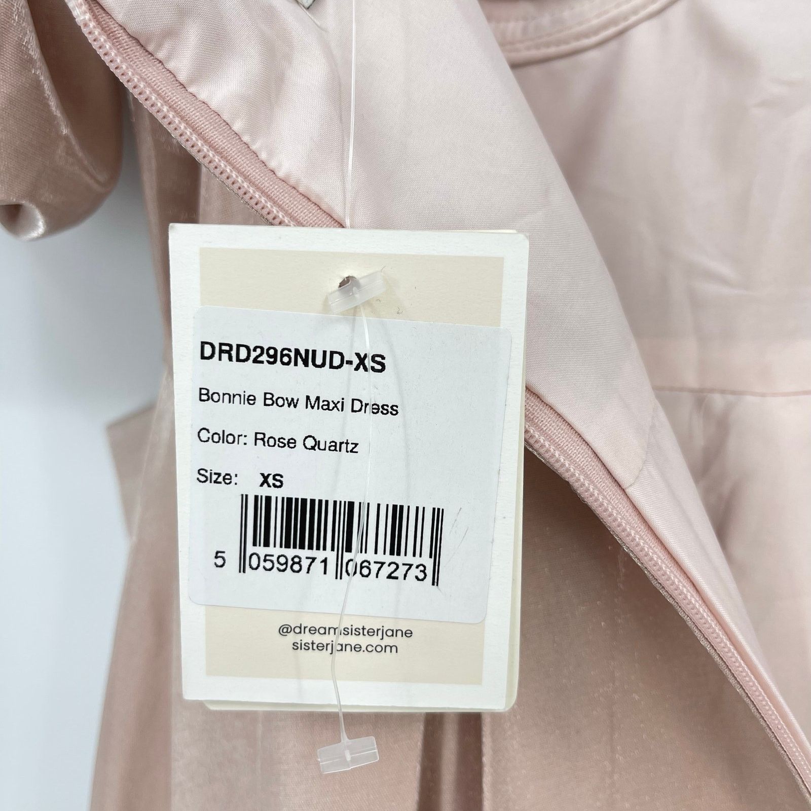 Other Sister Jane | NWT Bow Maxi Dress in Rose Quartz XS Size XS / US 0-2 / IT 36-38 - 6 Thumbnail