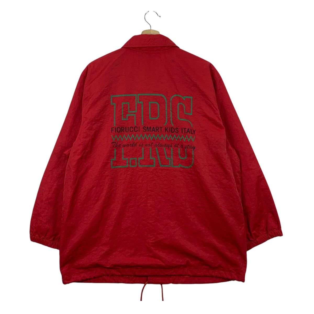 Fiorucci × Vintage Vintage FIORUCCI Italy Italian Designer Jacket Windbreaker Size US XL / EU 56 / 4 - 2 Thumbnail
