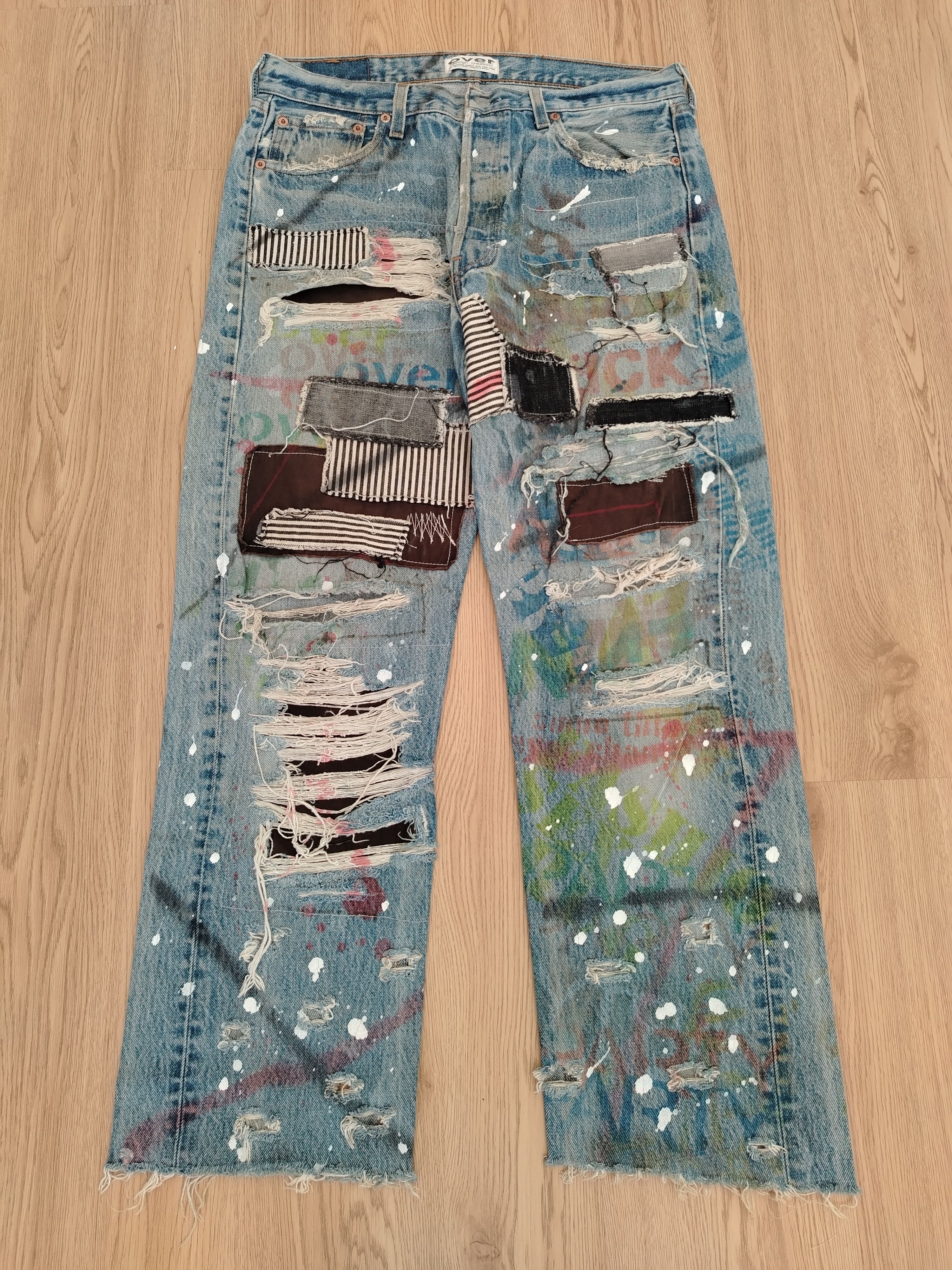 Levi's Levis 501 Jeans Vintage ARTWORK Size US 33 - 1 Thumbnail