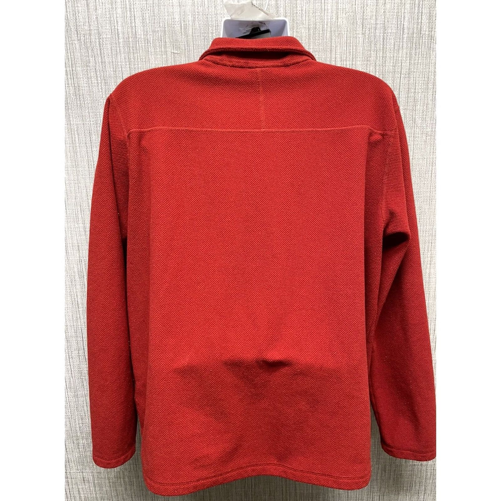 The North Face The North Face Half Zip Pullover Shirt Mens XL Red Dark Red Pullover Zip Sweatshirt The North Face Mens XL Red Size US XL / EU 56 / 4 - 4 Thumbnail