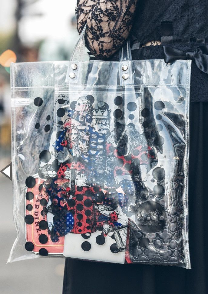 Comme des Garcons COMME des GARCONS 2013 Xmas Alice in Wonderland PVC Bag Size ONE SIZE - 2 Thumbnail