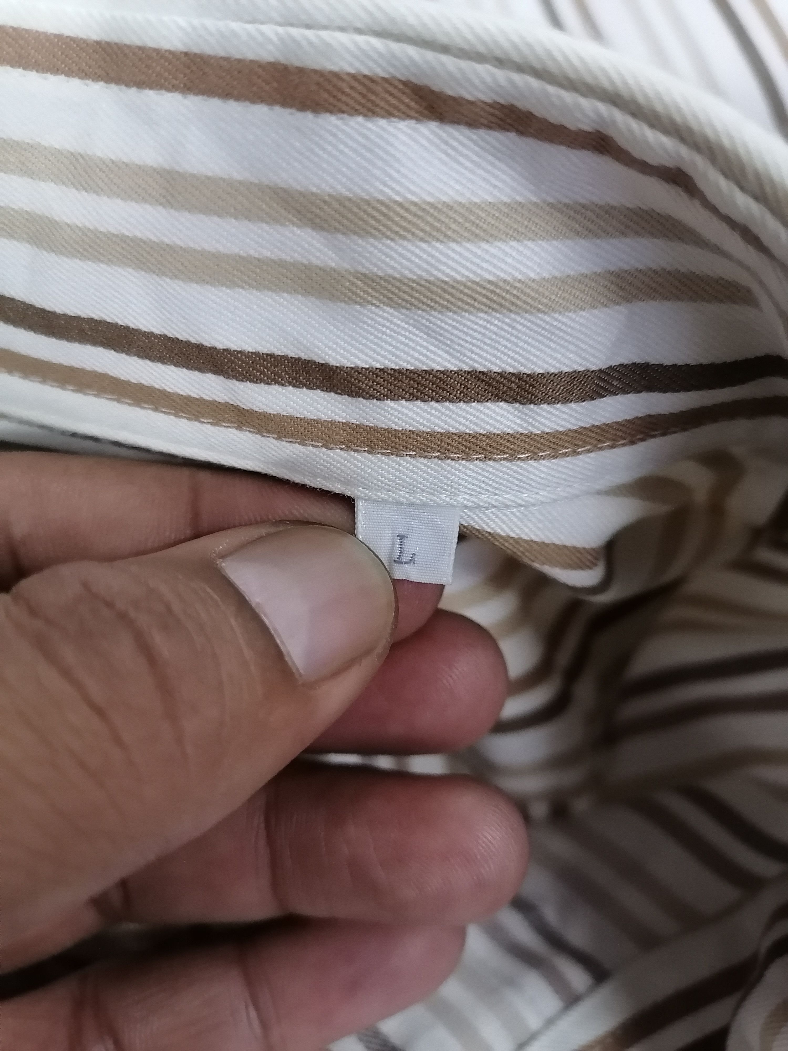 Yohji Yamamoto A.A.R Yohji Design Studio Pinstripe Button Ups Shirt Size US L / EU 52-54 / 3 - 6 Thumbnail