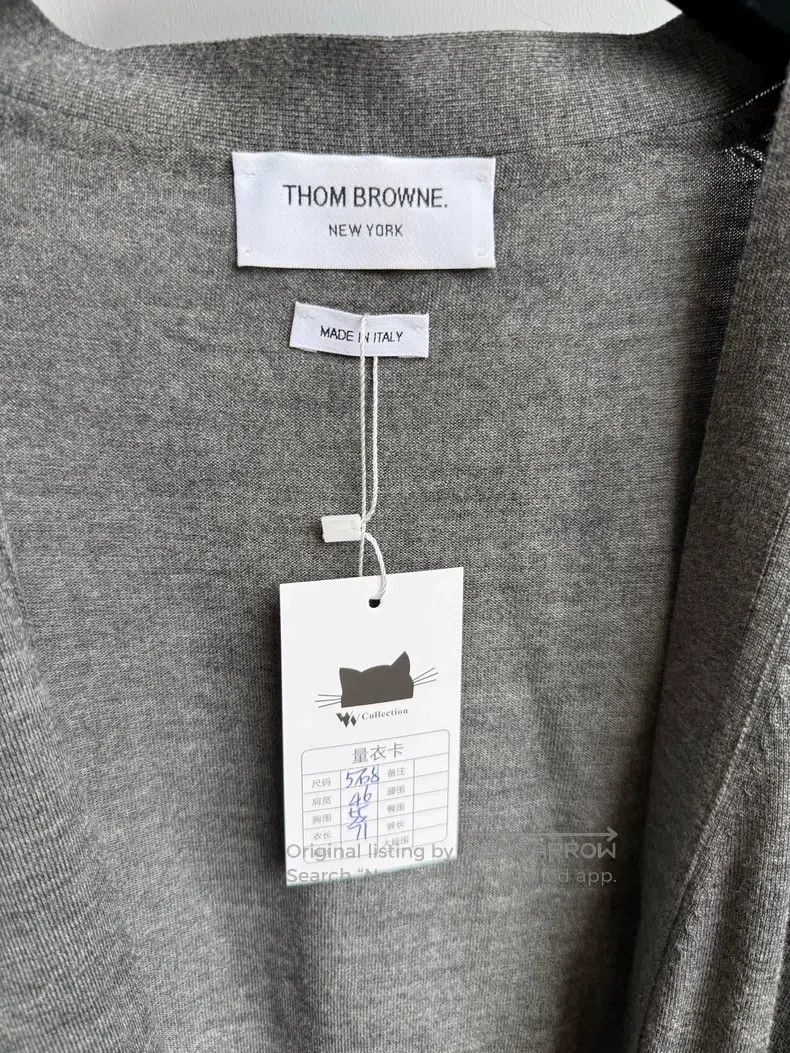 Thom Browne Thom Browne Gray sweater Size US XXL / EU 58 / 5 - 3 Thumbnail