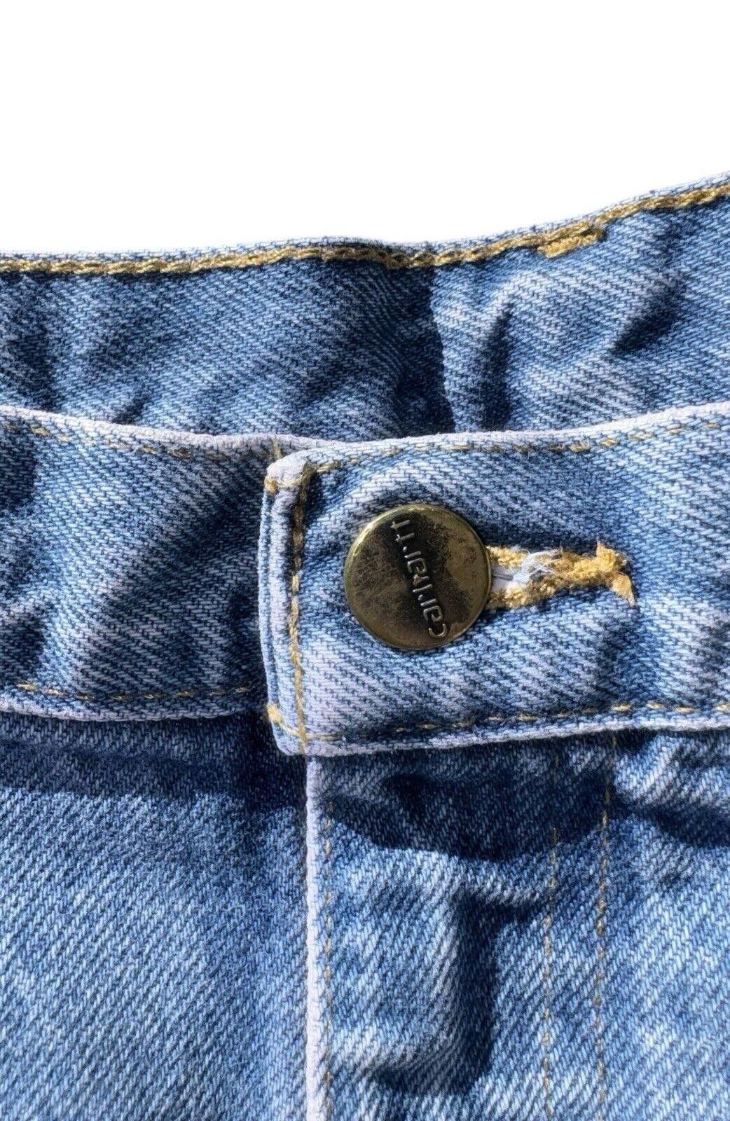 Carhartt Vintage Carhartt Original Fit Carpenter Jeans 42x30 Size US 42 / EU 58 - 5 Thumbnail