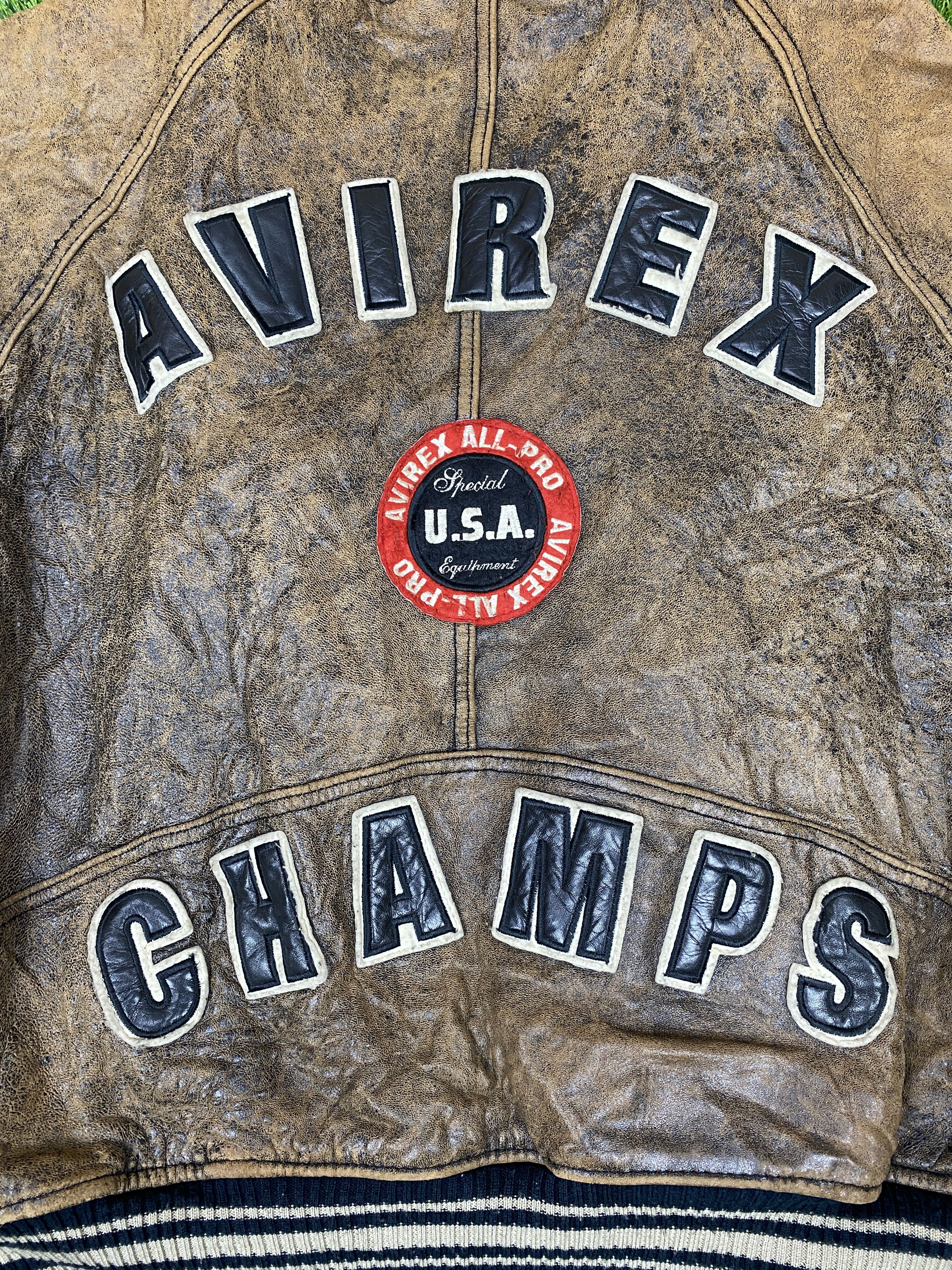 Aero Leathers VINTAGE AVIREX LEATHER JACKET (J067) Size US M / EU 48-50 / 2 - 12 Thumbnail