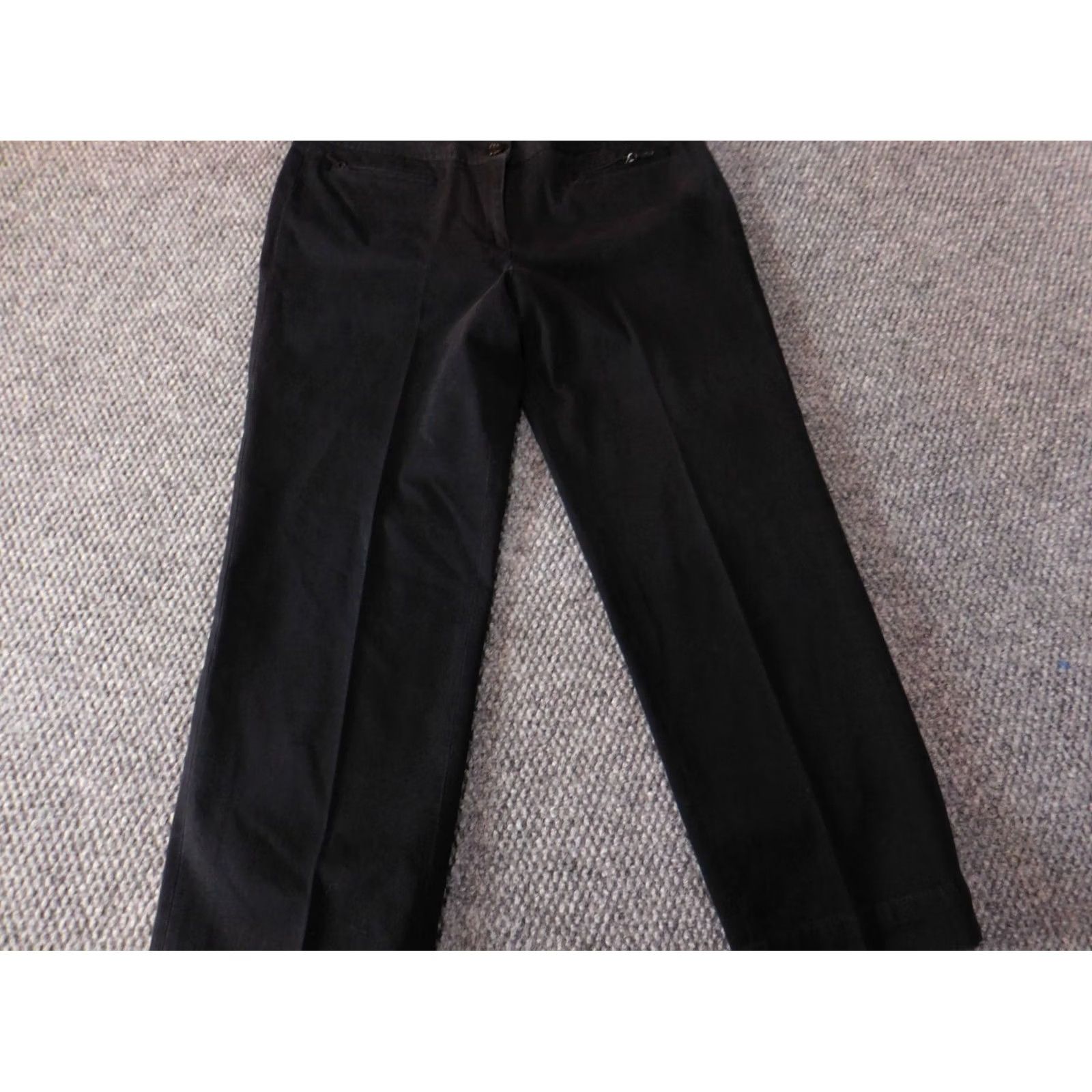 Talbots Talbots Womens Pants 6P Petites Black signature straight classic stretch Pants Size 28" / US 6 / IT 42 - 7 Thumbnail