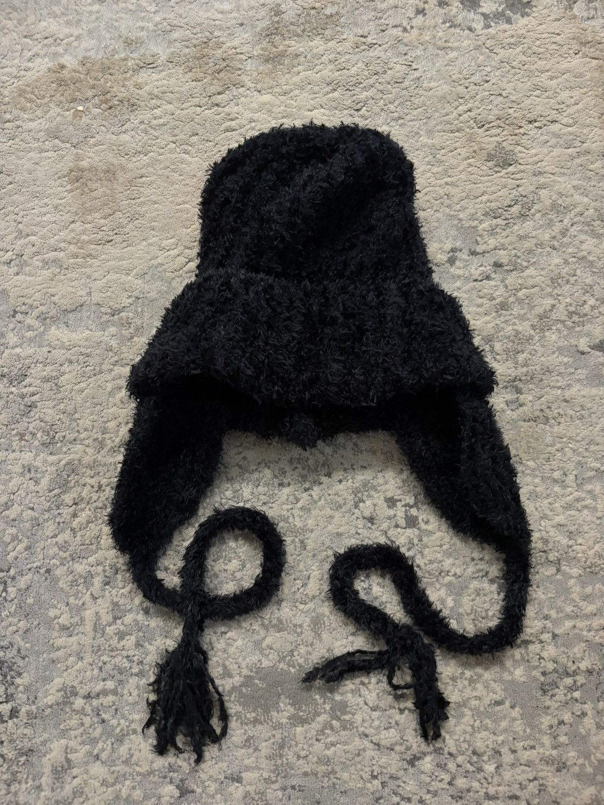 KIJIMA TAKAYUKI Kijima Takayuki - Knit Tassel Beanie Worn By Jungkook BTS Size ONE SIZE - 2 Thumbnail