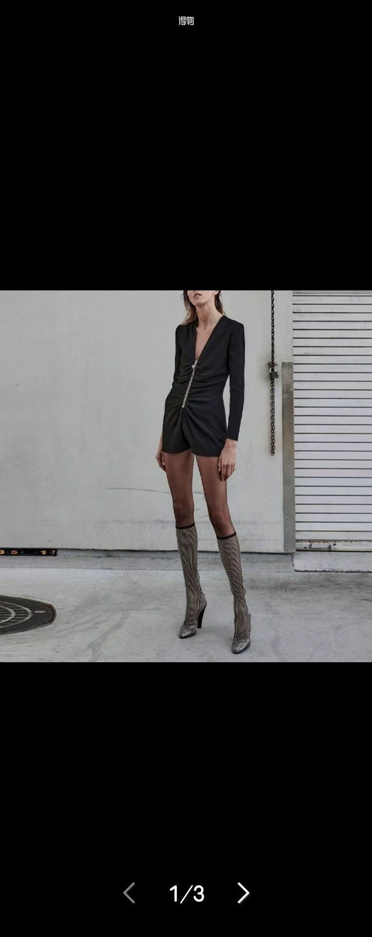 Other saint laurent black long sleeve romper Size US 34 / EU 50 - 5 Thumbnail