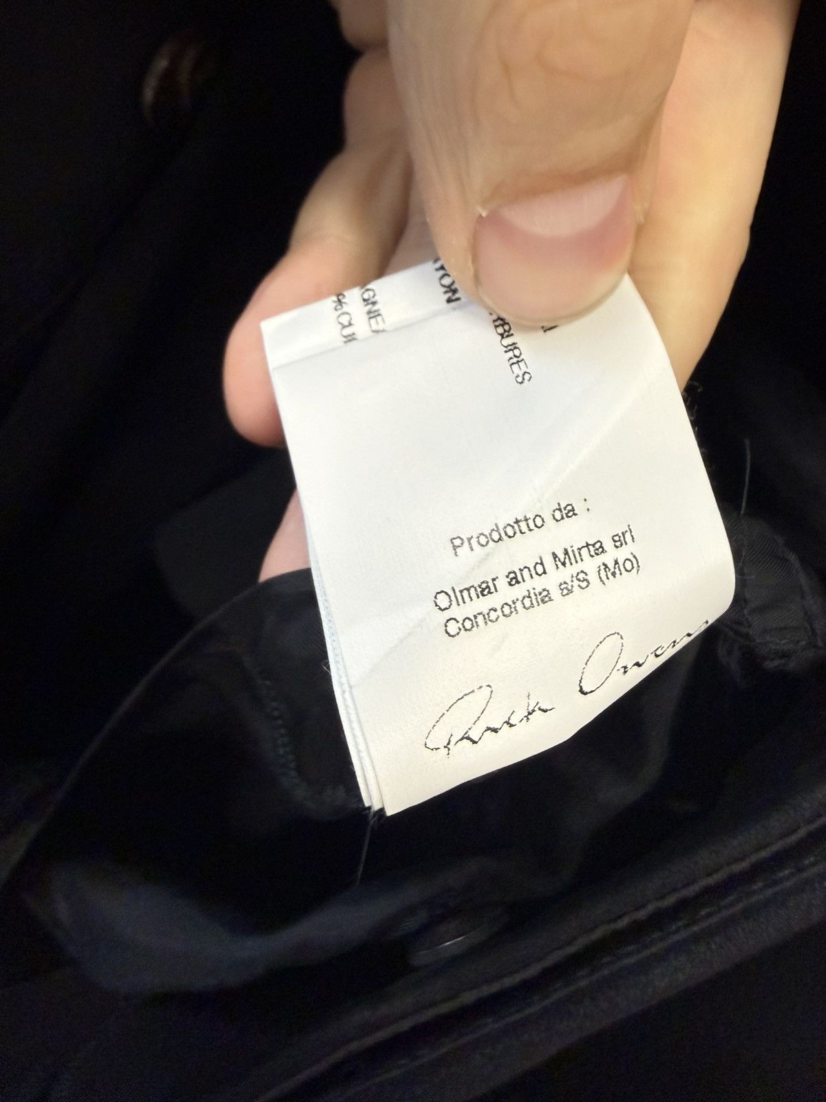Rick Owens Rick Owens Spring 2010 ‘Release’ Black Calfskin Suede Jacket Size M / US 6-8 / IT 42-44 - 5 Thumbnail