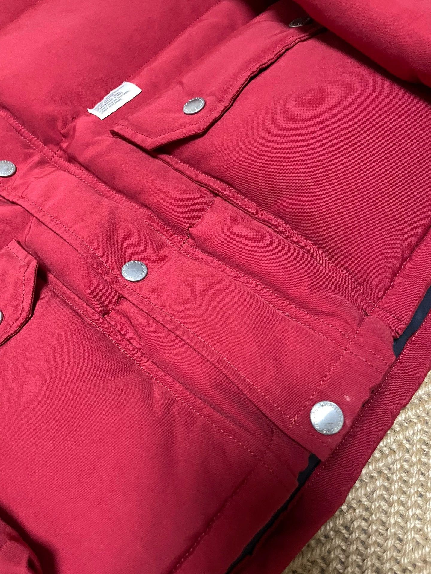 Wtaps WTAPS 60/40 Brick Red Vintage Down Jacket S Size US S / EU 44-46 / 1 - 4 Thumbnail