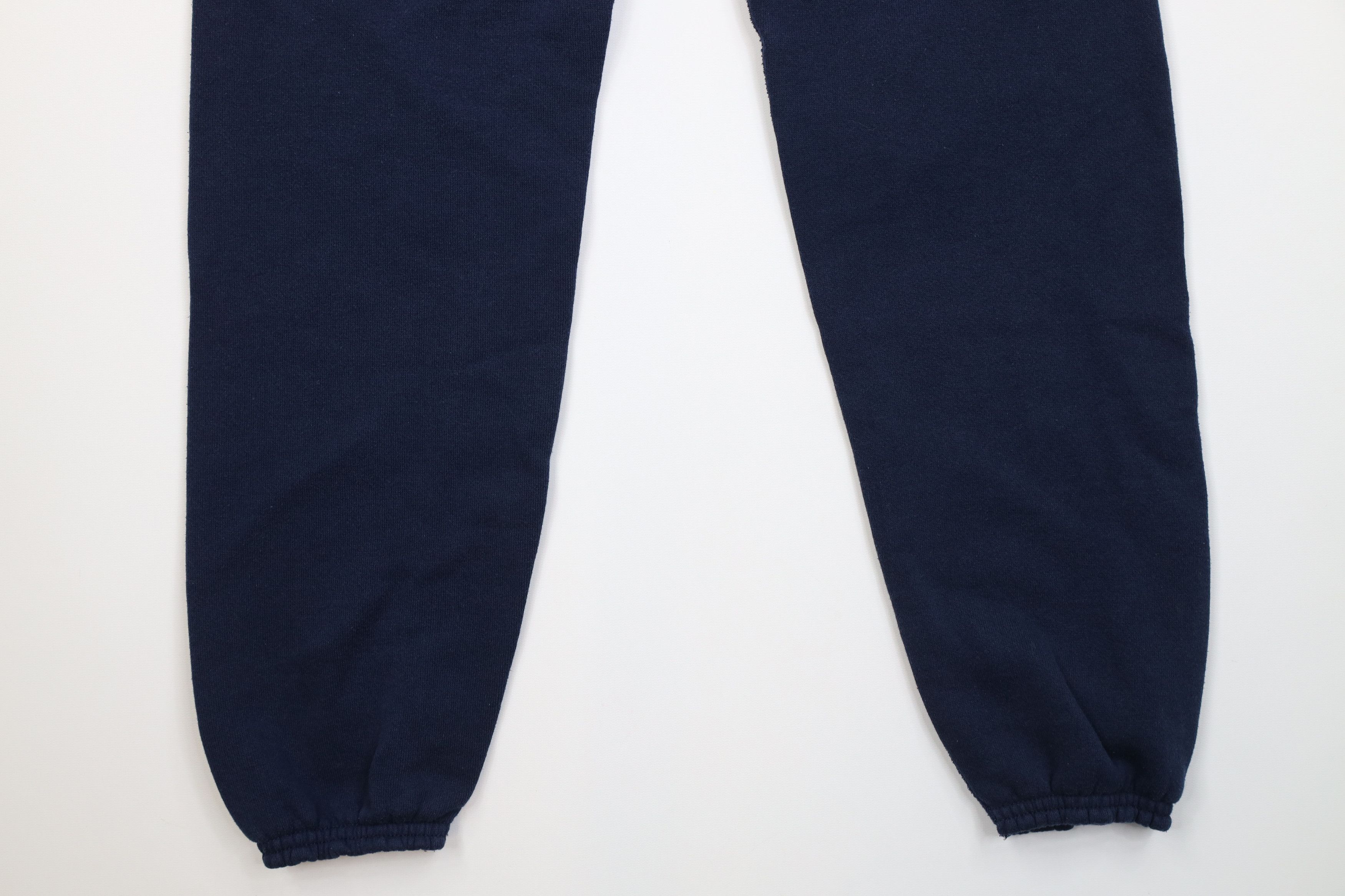 Vintage Vintage 70s Streetwear Gusseted Sweatpants Joggers Navy USA Size US 32 / EU 48 - 13 Thumbnail