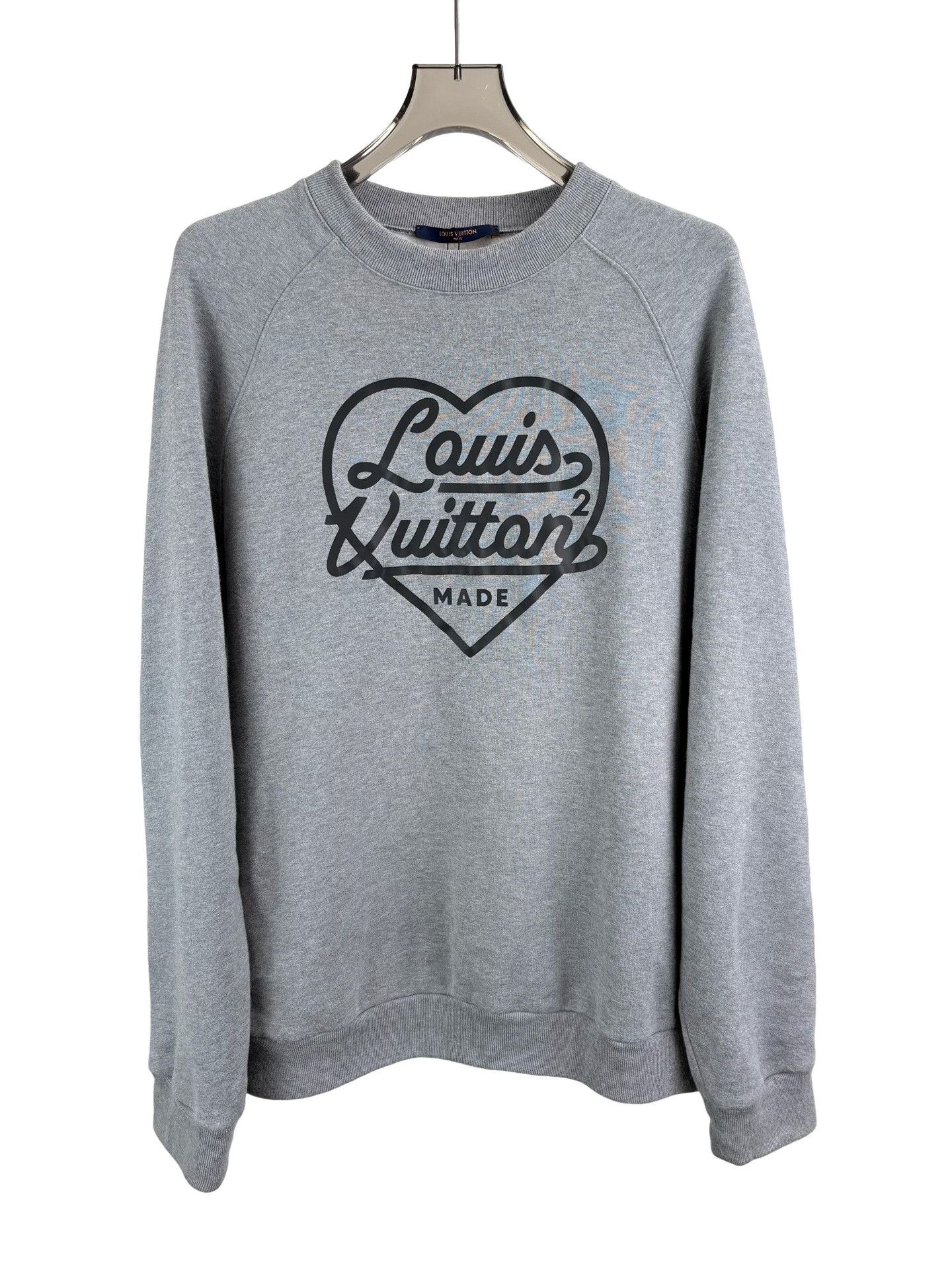Louis Vuitton Louis Vuitton x Nigo Heart Logo Sweatshirt XXL Size US XXL / EU 58 / 5 - 1 Thumbnail
