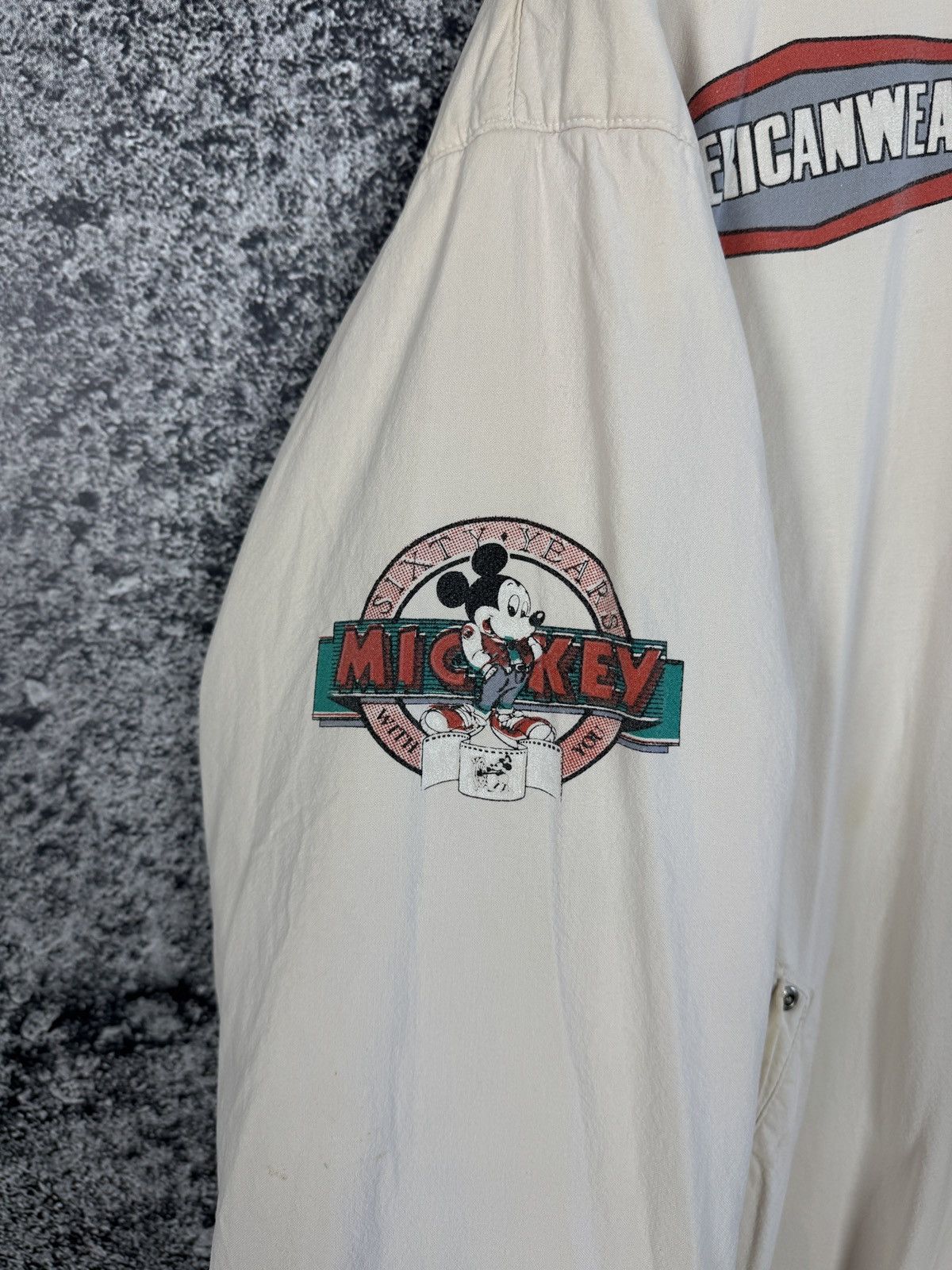 Disney Rare Vintage Mickey Disney Americanwear Reversible Jacket Size US XL / EU 56 / 4 - 8 Thumbnail