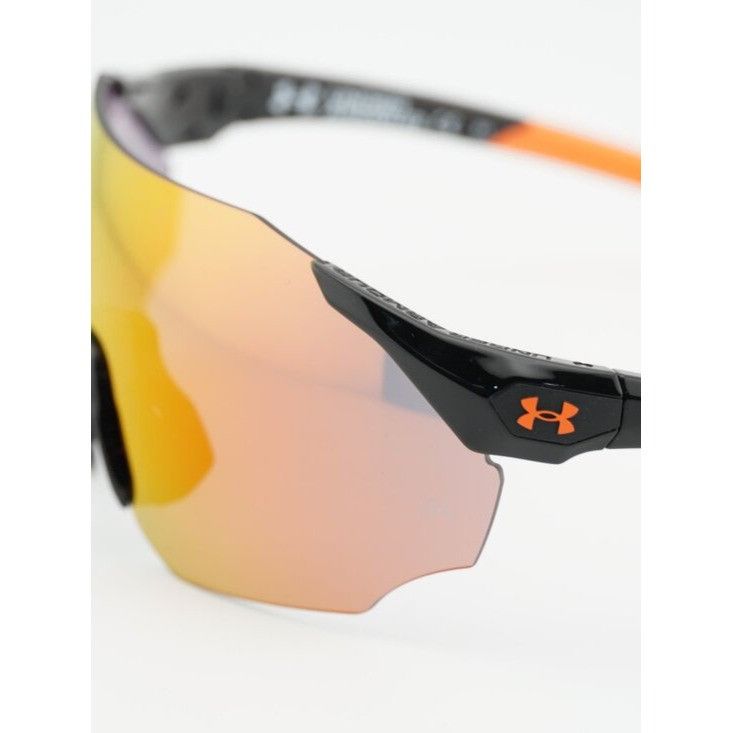 Under Armour Under Armor UA HAMMER/F 0807 50 Sunglasses Black Shield Size ONE SIZE - 6 Thumbnail