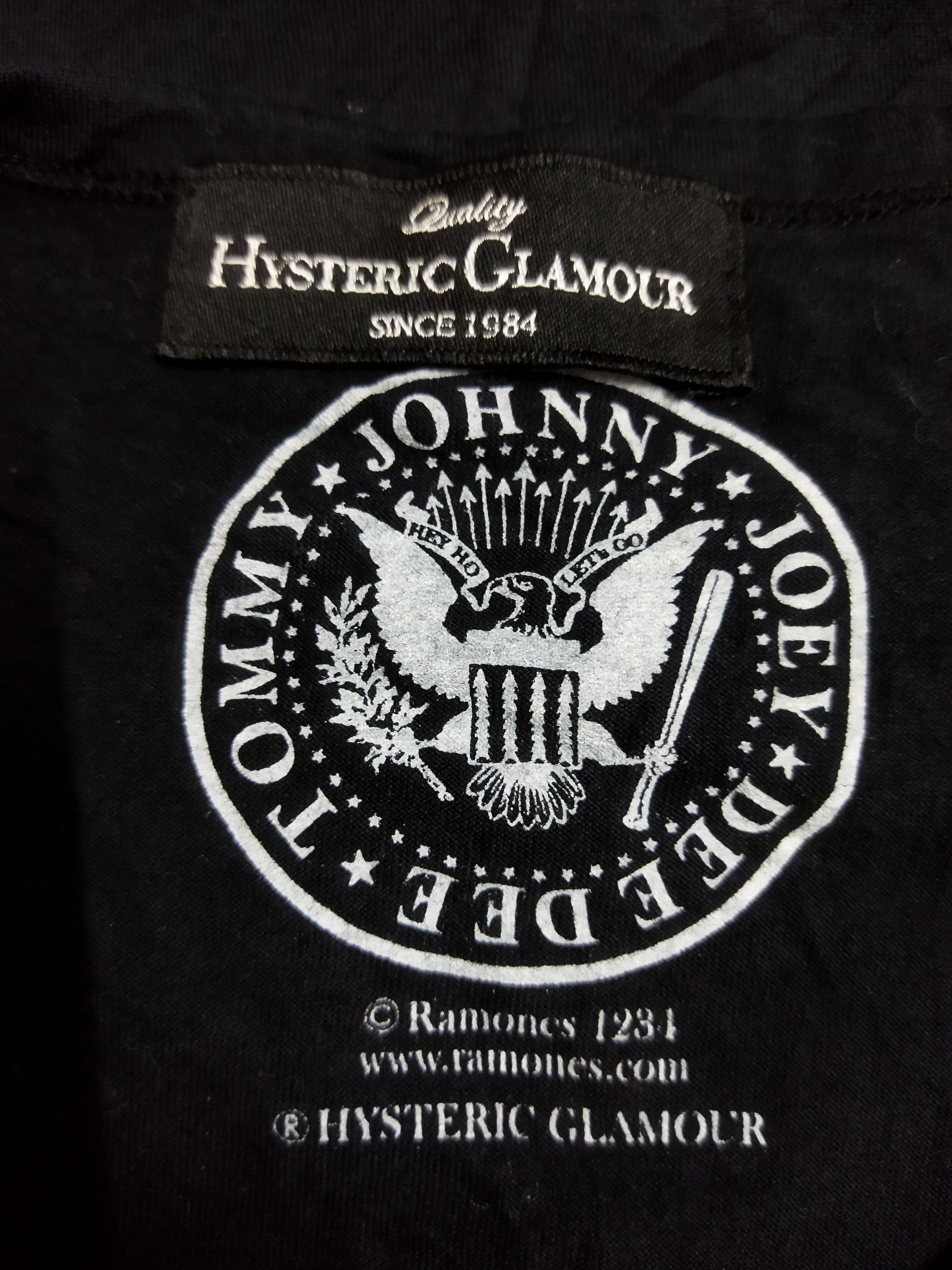 Band Tees × Hysteric Glamour Hysteric Glamour x Ramones Tee Size US S / EU 44-46 / 1 - 4 Thumbnail