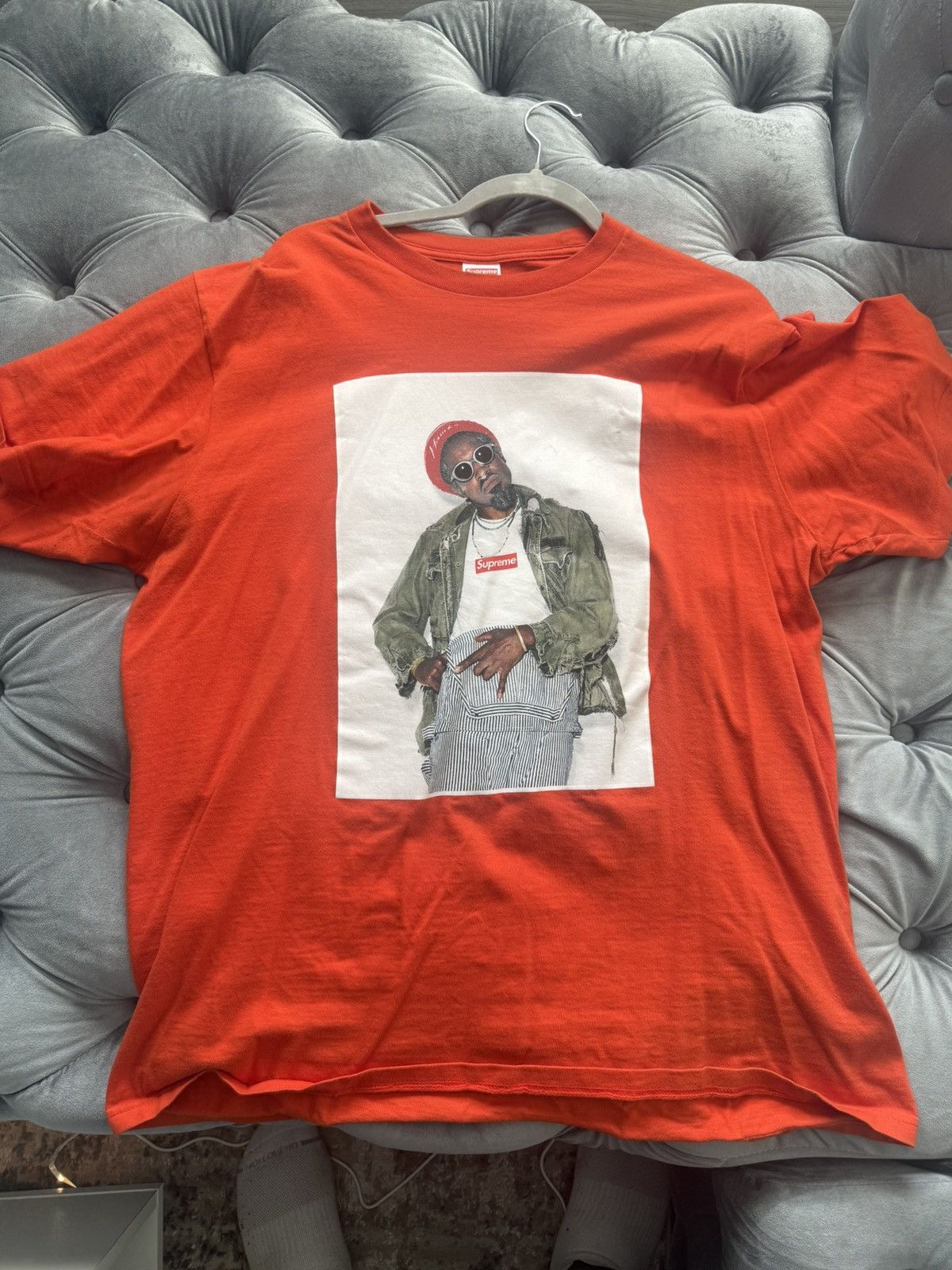 Supreme Andree 3000 Short Sleeve Shirt Tomato Red