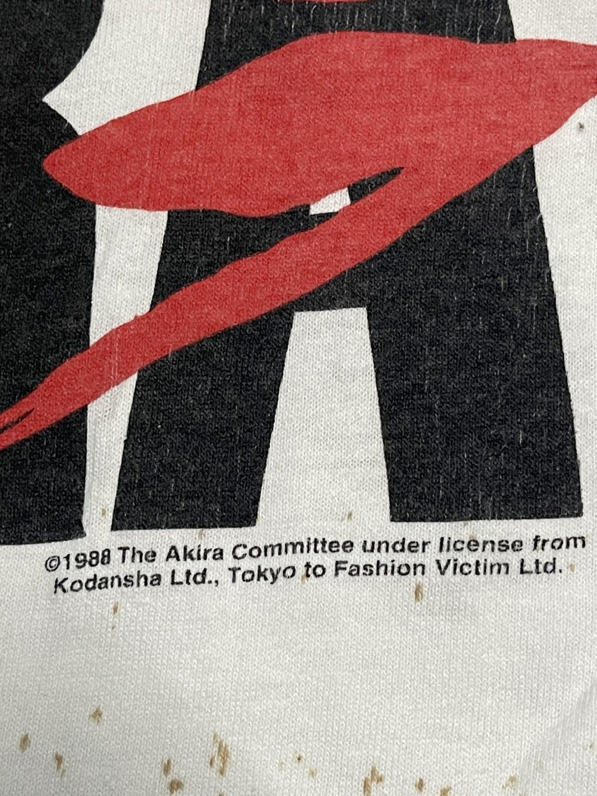 Anime VINTAGE AKIRA TSHIRT Size US M / EU 48-50 / 2 - 8 Thumbnail