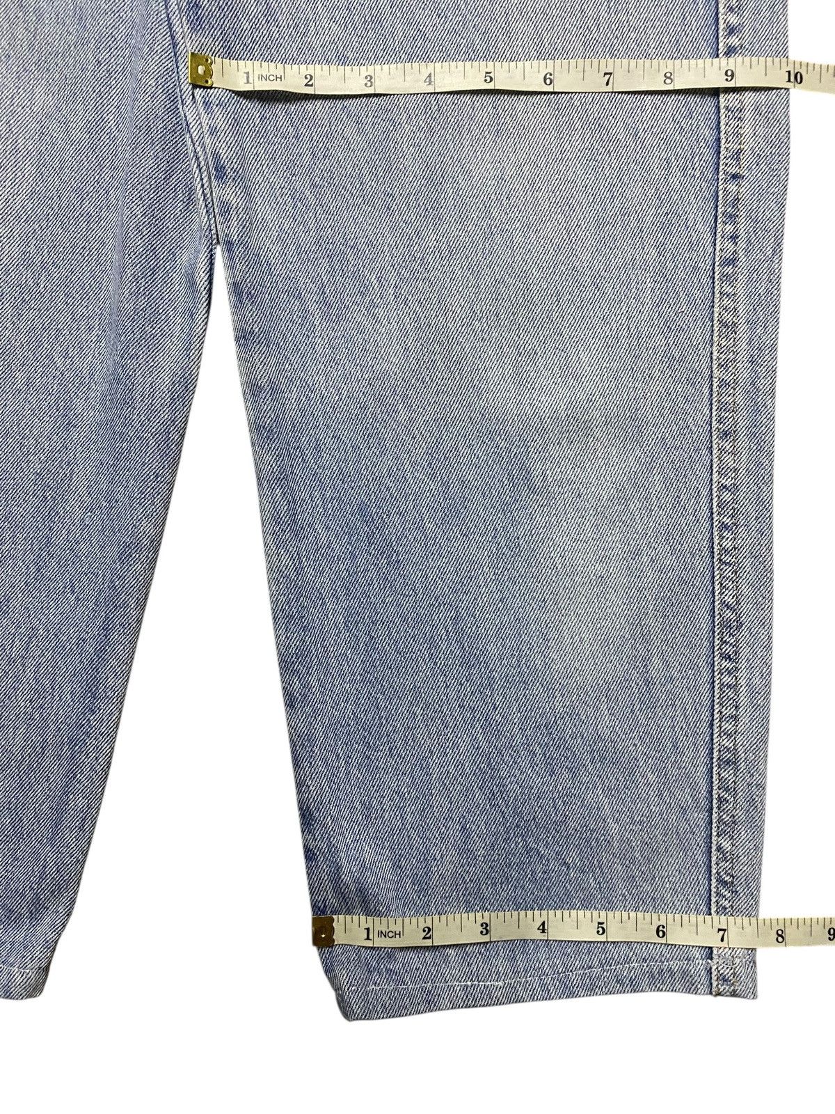 Marithe + Francois Girbaud Vintage amrithe francois Girboud Light Wash Tapered Leg Jean Size US 28 / EU 44 - 9 Thumbnail