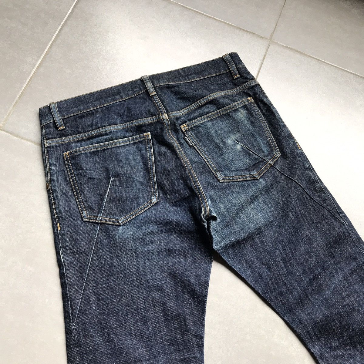 Attachment × Kazuyuki Kumagai Attachment Black Attachment J cut indigo Denim Size US 32 / EU 48 - 9 Thumbnail