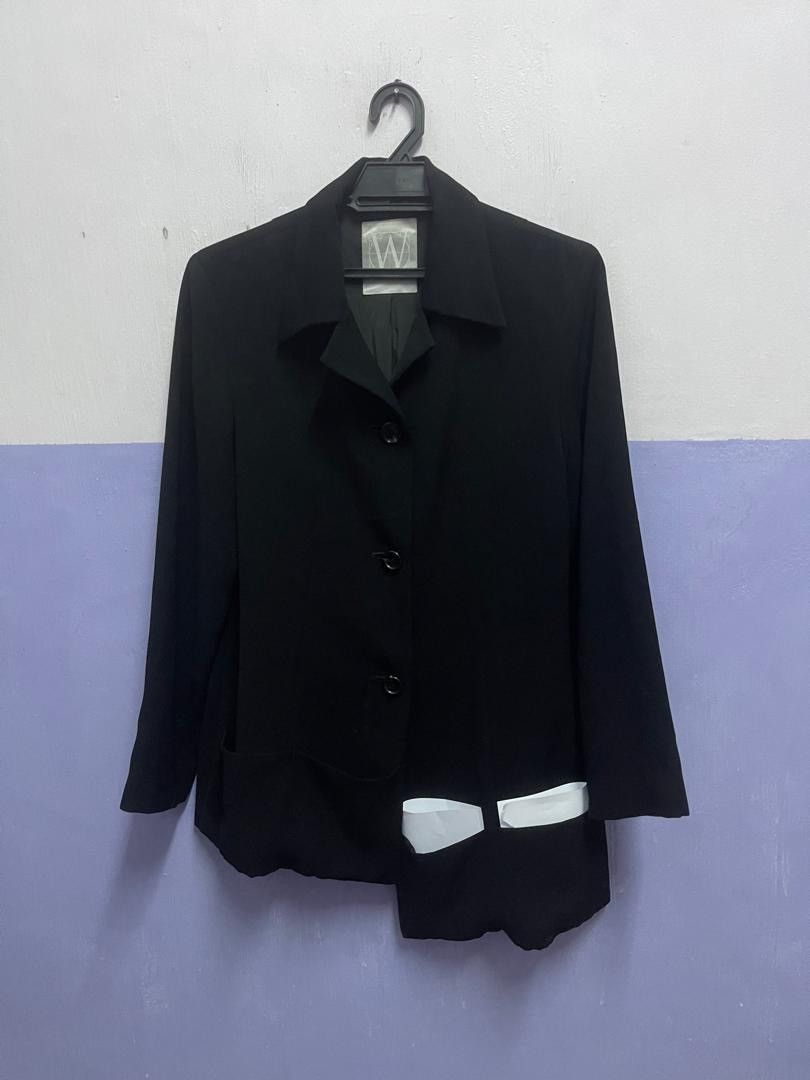 Yohji Yamamoto Yohji Yamamoto by Workshop Black Jacket Size US M / EU 48-50 / 2 - 4 Thumbnail