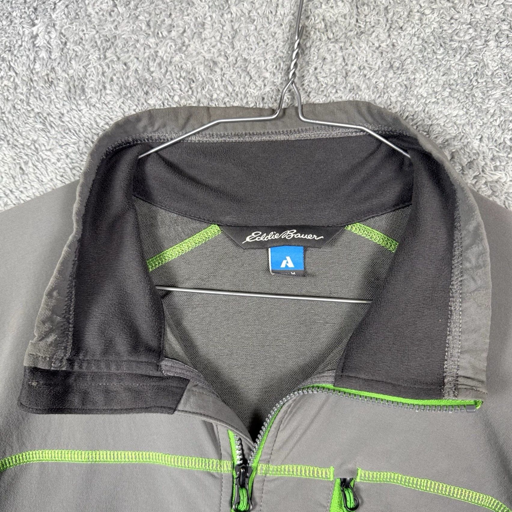 Eddie Bauer Eddie Bauer First Ascent Jacket Mens M Sandstone Softshell Tech Full Zip Hike Size US M / EU 48-50 / 2 - 6 Thumbnail